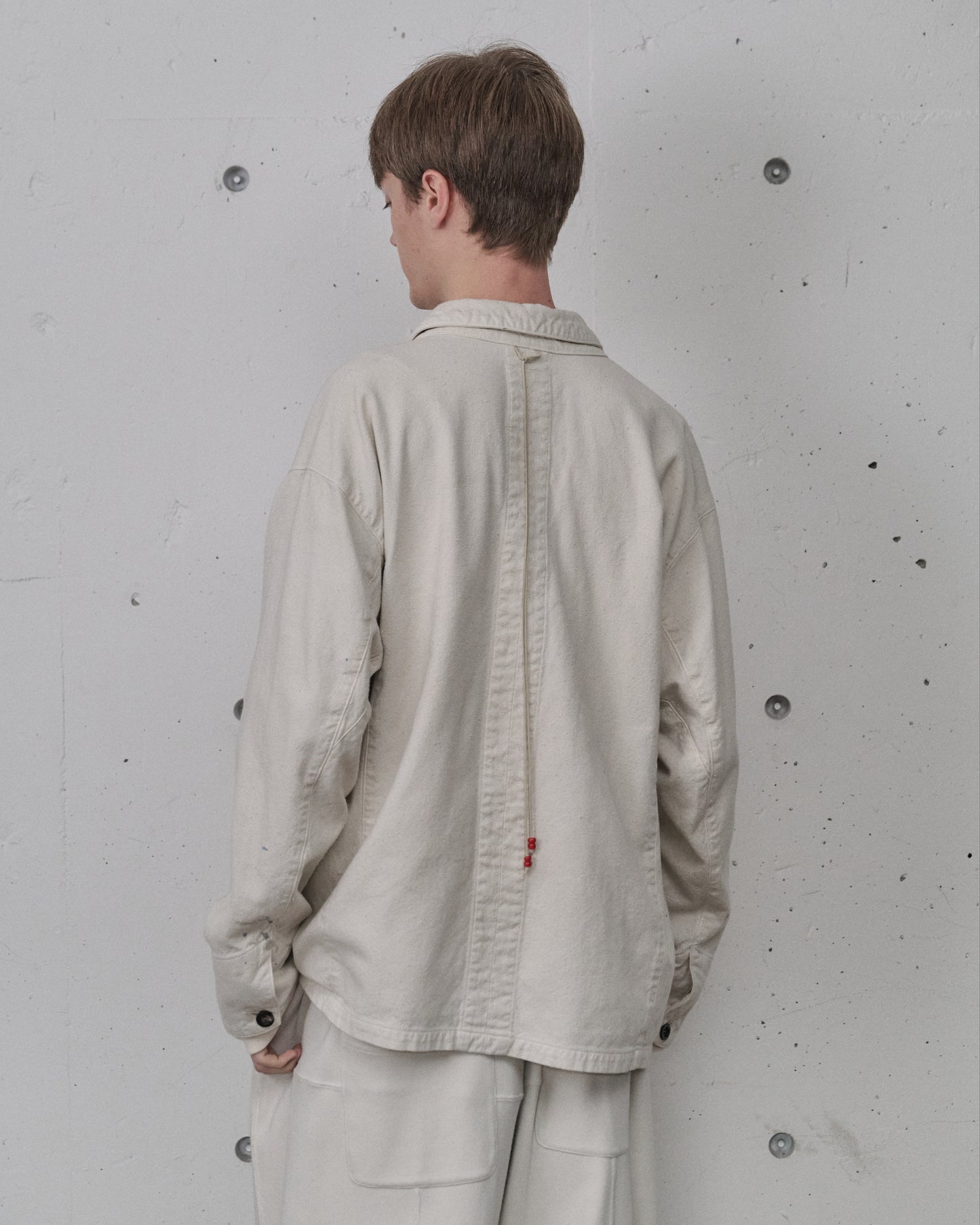 C/R DUCK COVERALL JACKET(WHITE)