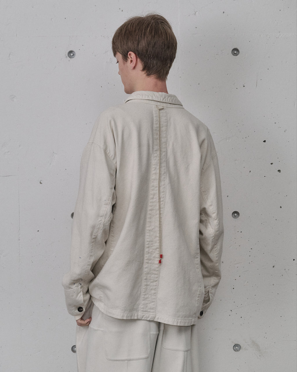 C/R DUCK COVERALL JACKET(WHITE)