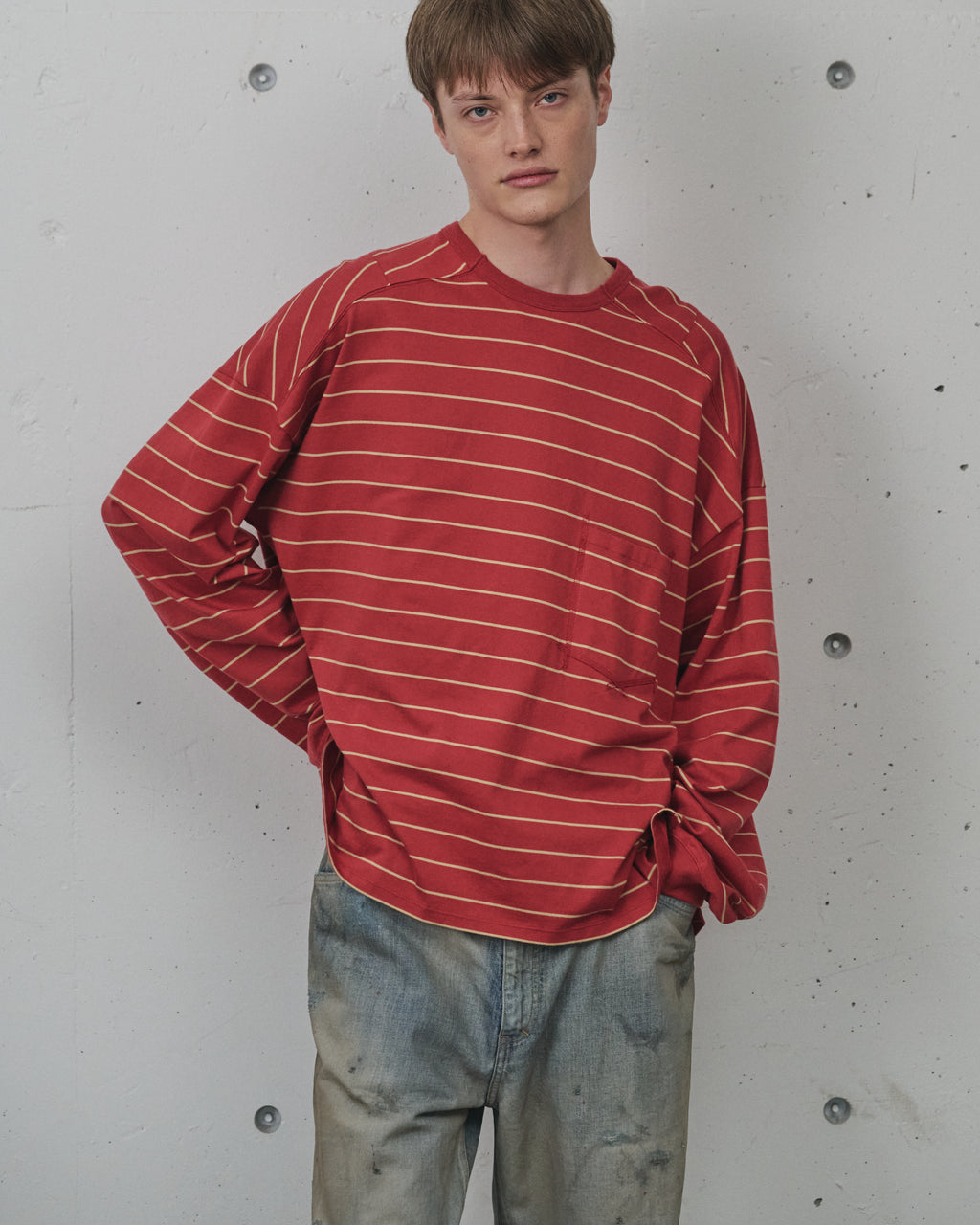 BORDER LS(RED) – ANCELLM