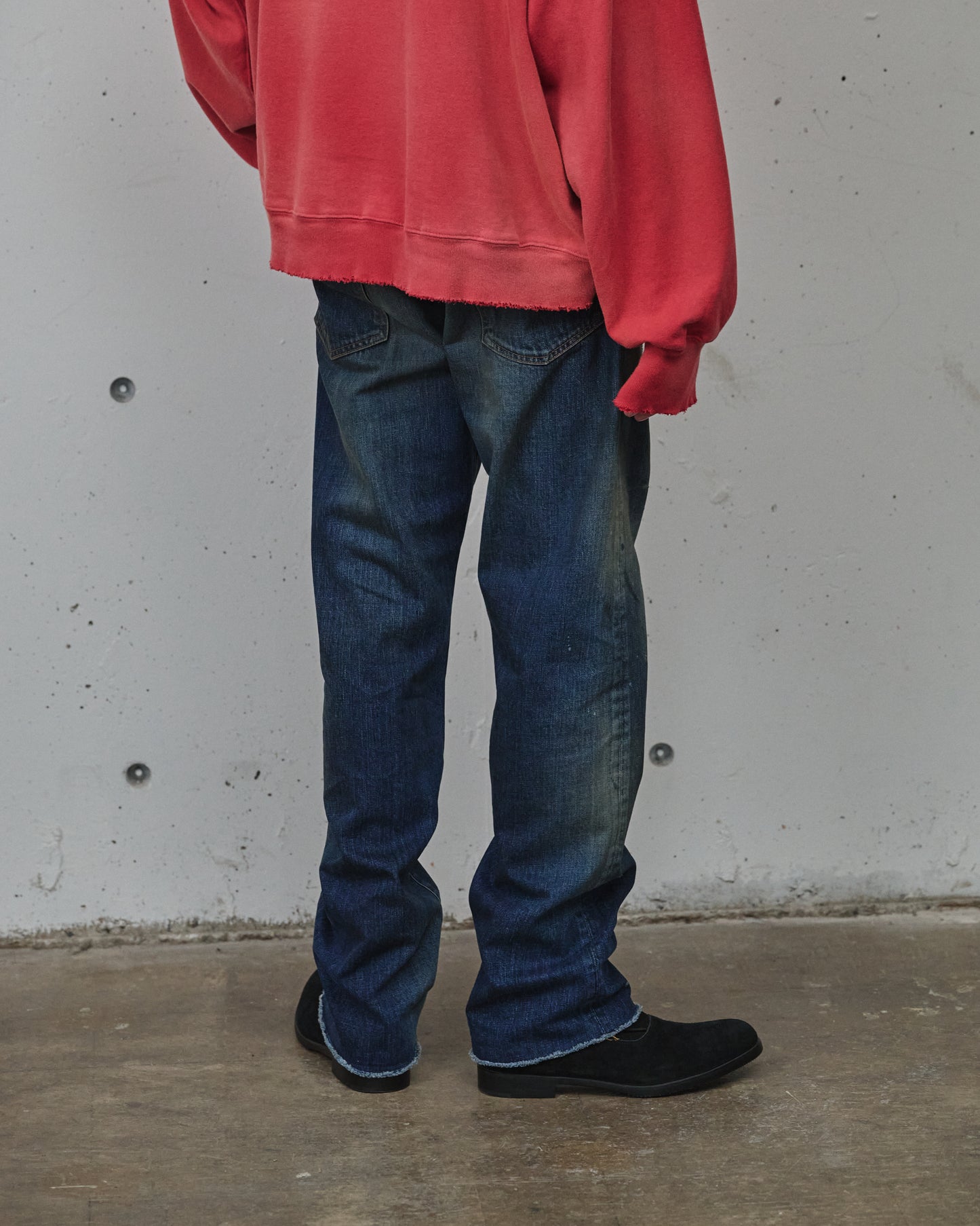 #07 SLIM STRAIGHT 5P DENIM PANTS(INDIGO)