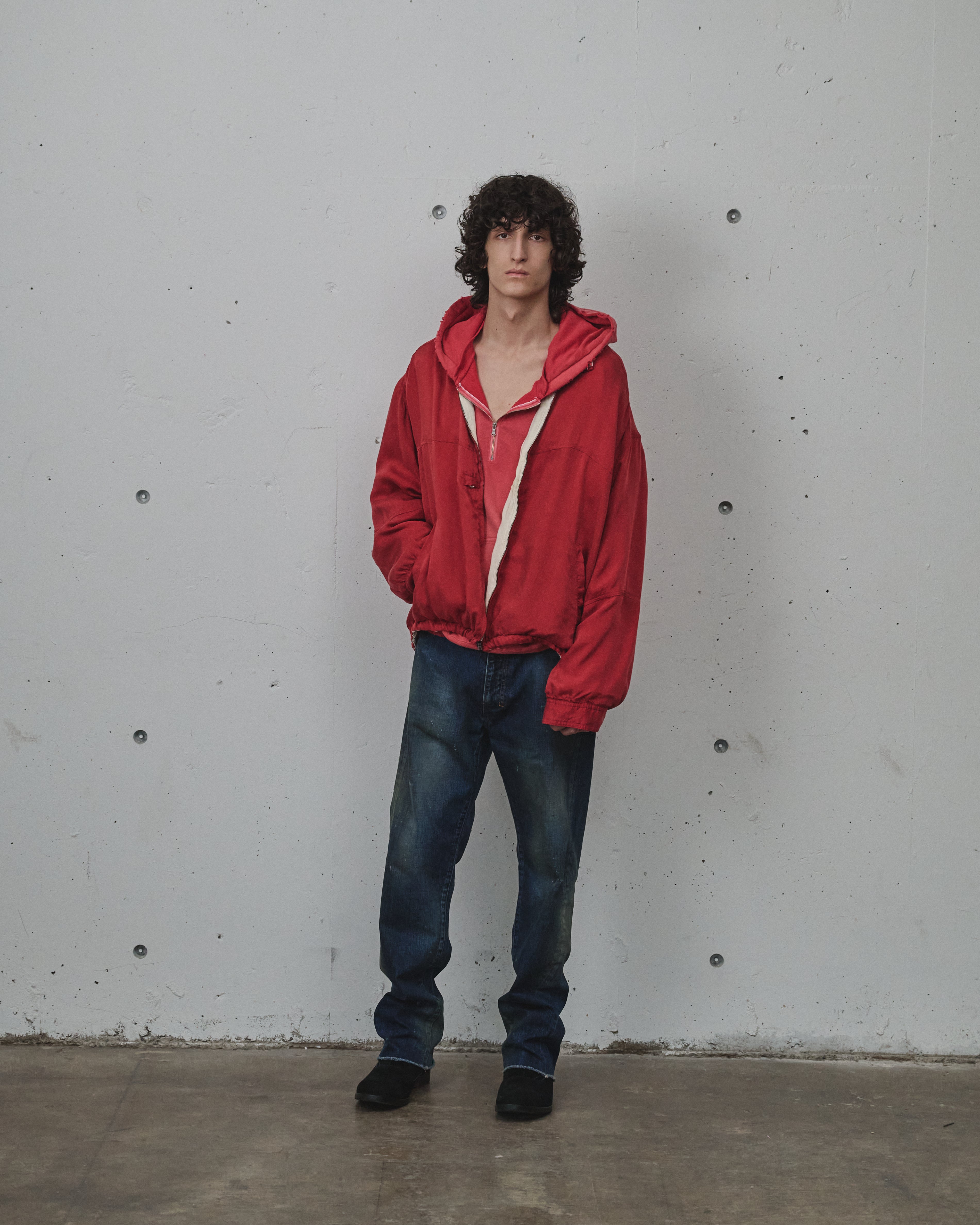 ジャケット・アウター ANCELLM CUPRO REVERSIBLE JACKET CUPRO REVERSIBLE JACKET(BROWN) – ANCELLM