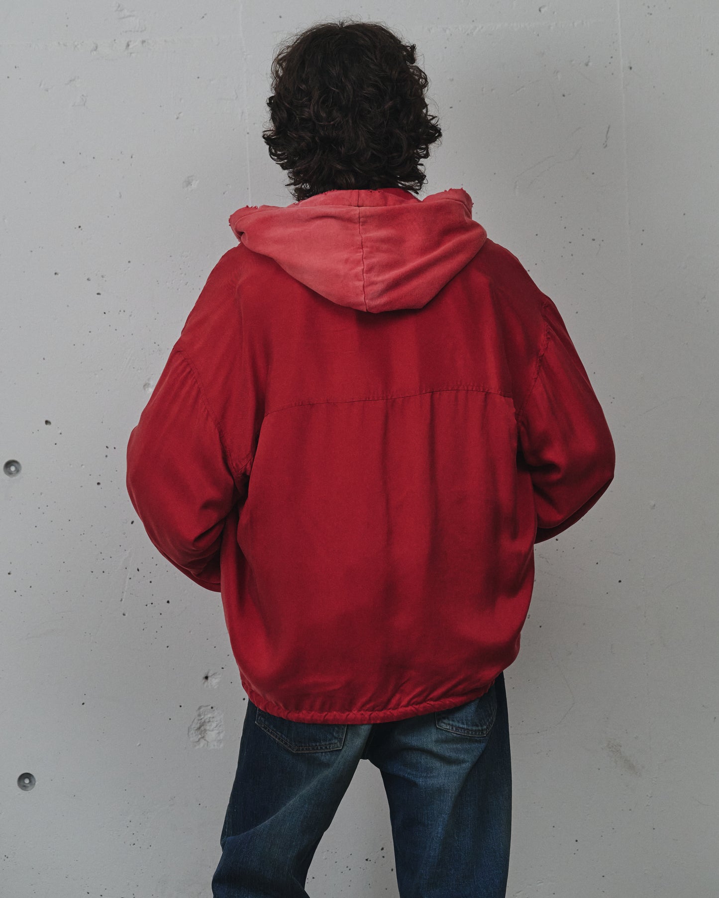CUPRO REVERSIBLE JACKET(RED)