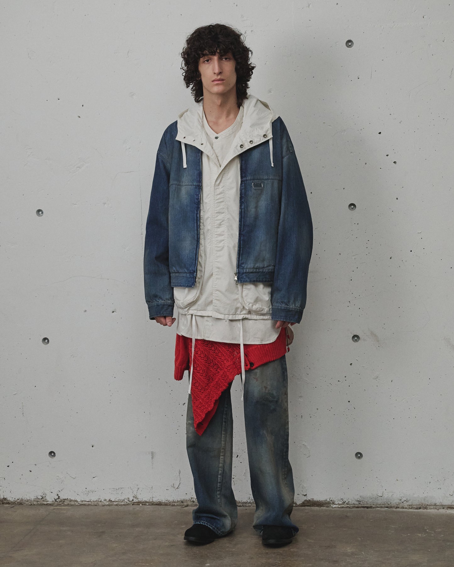 DENIM ZIPUP JACKET(INDIGO)