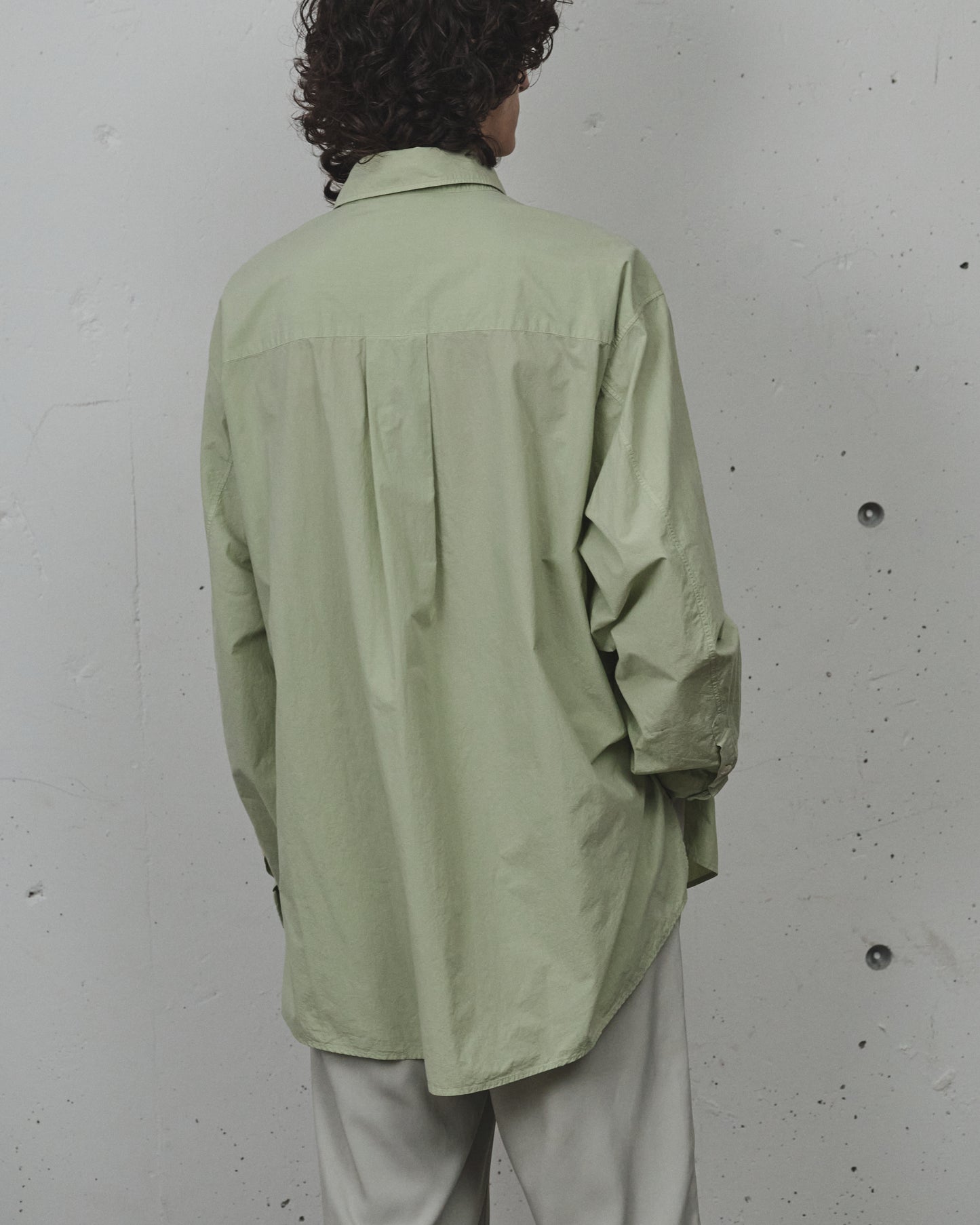 SHRINK OVER SHIRT(GRAYMINT)