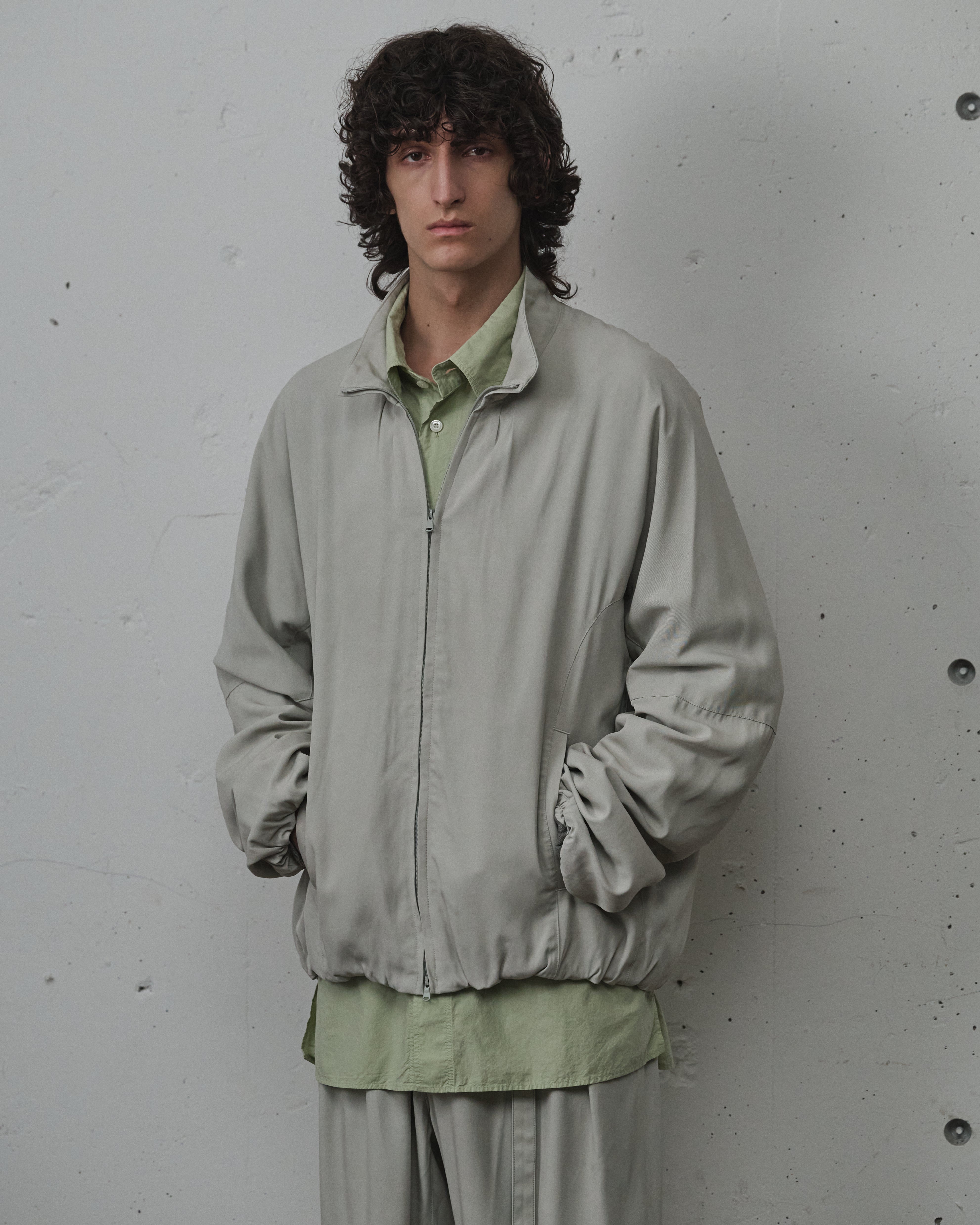 TUCK KIMONO BLOUSON(MINT) – ANCELLM