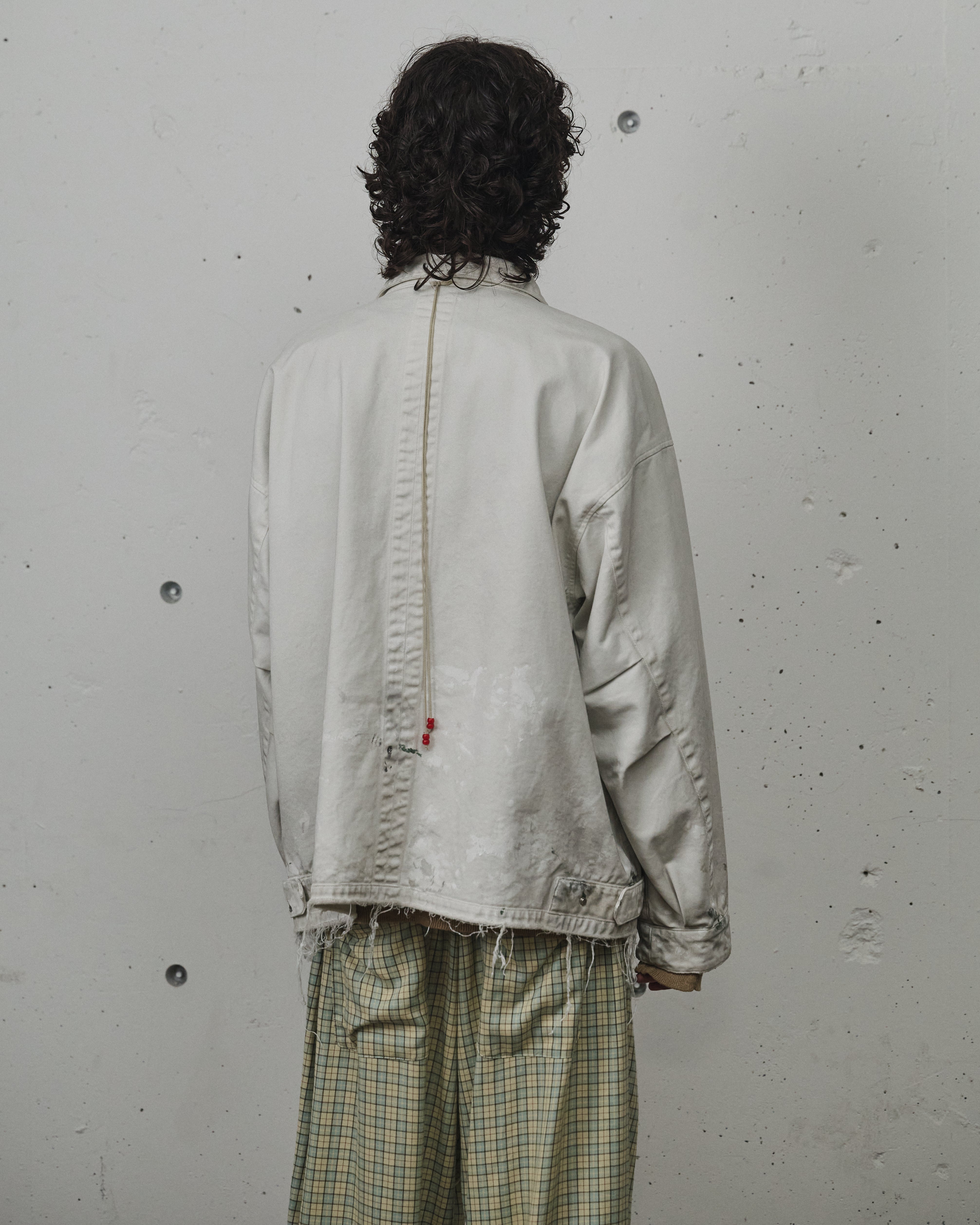 HIGHCOUNT DRILL AGING JACKET(OFF) – ANCELLM