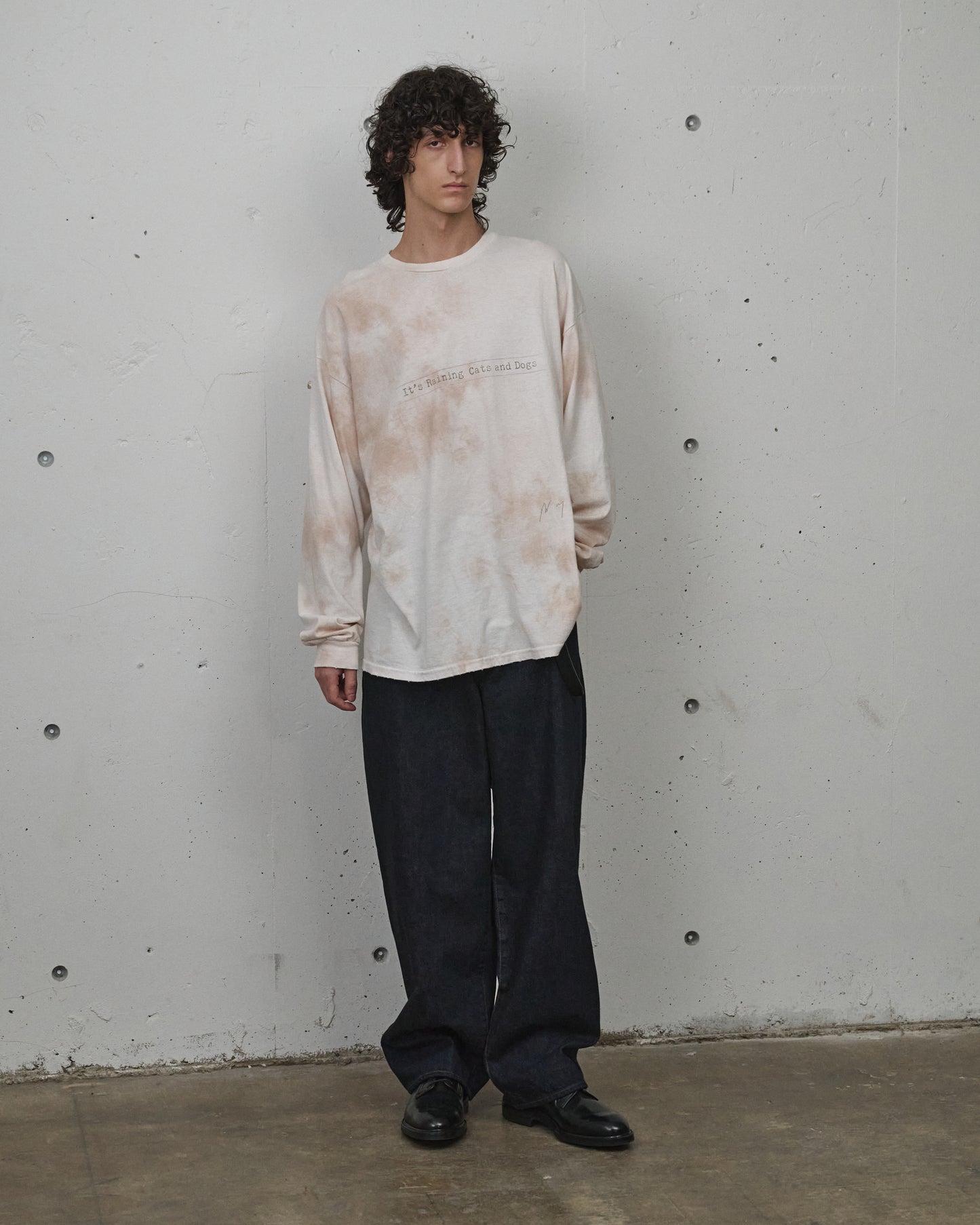 UNEVENNESS CATS AND DOGS LS(PINK)