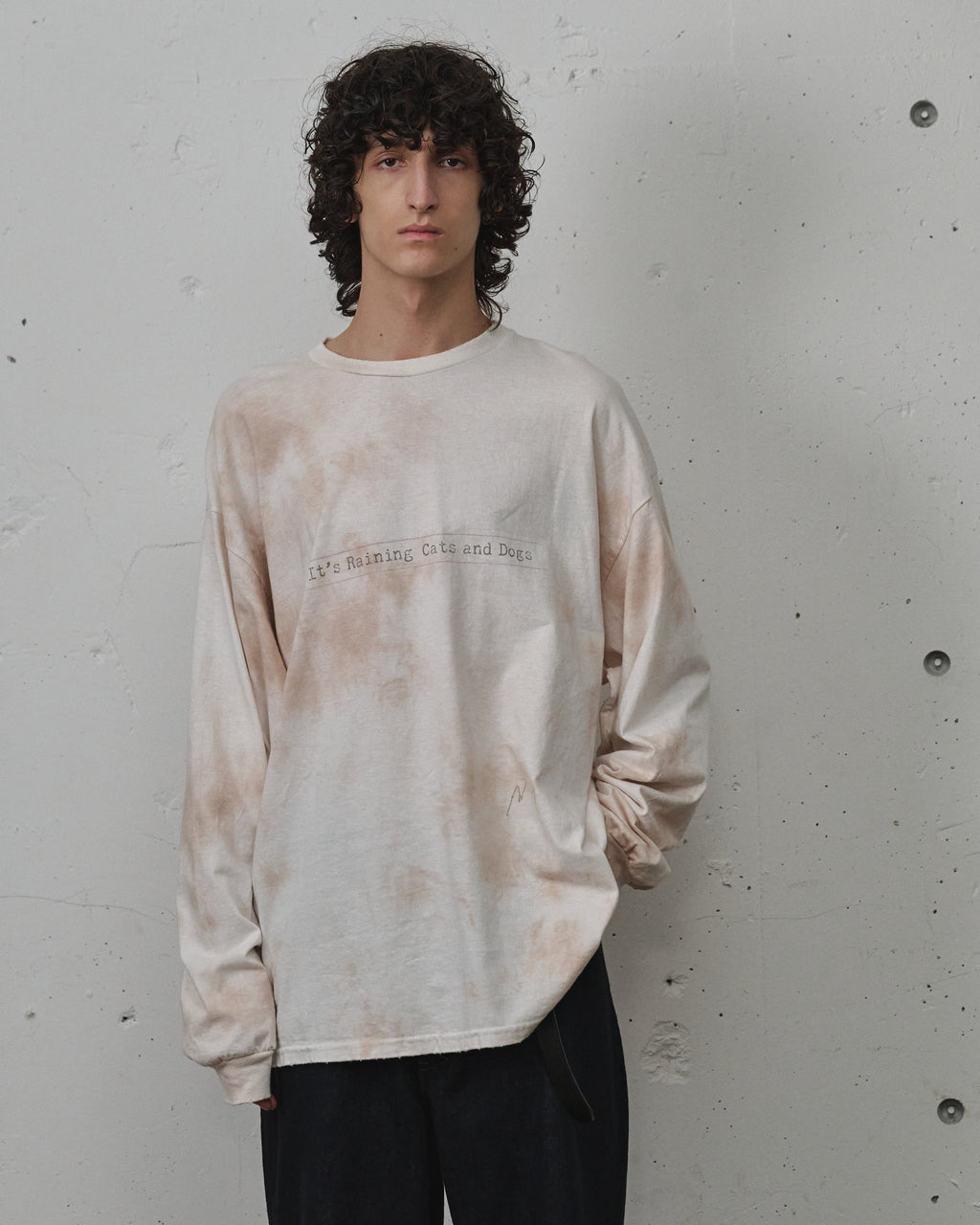 UNEVENNESS CATS AND DOGS LS(PINK)