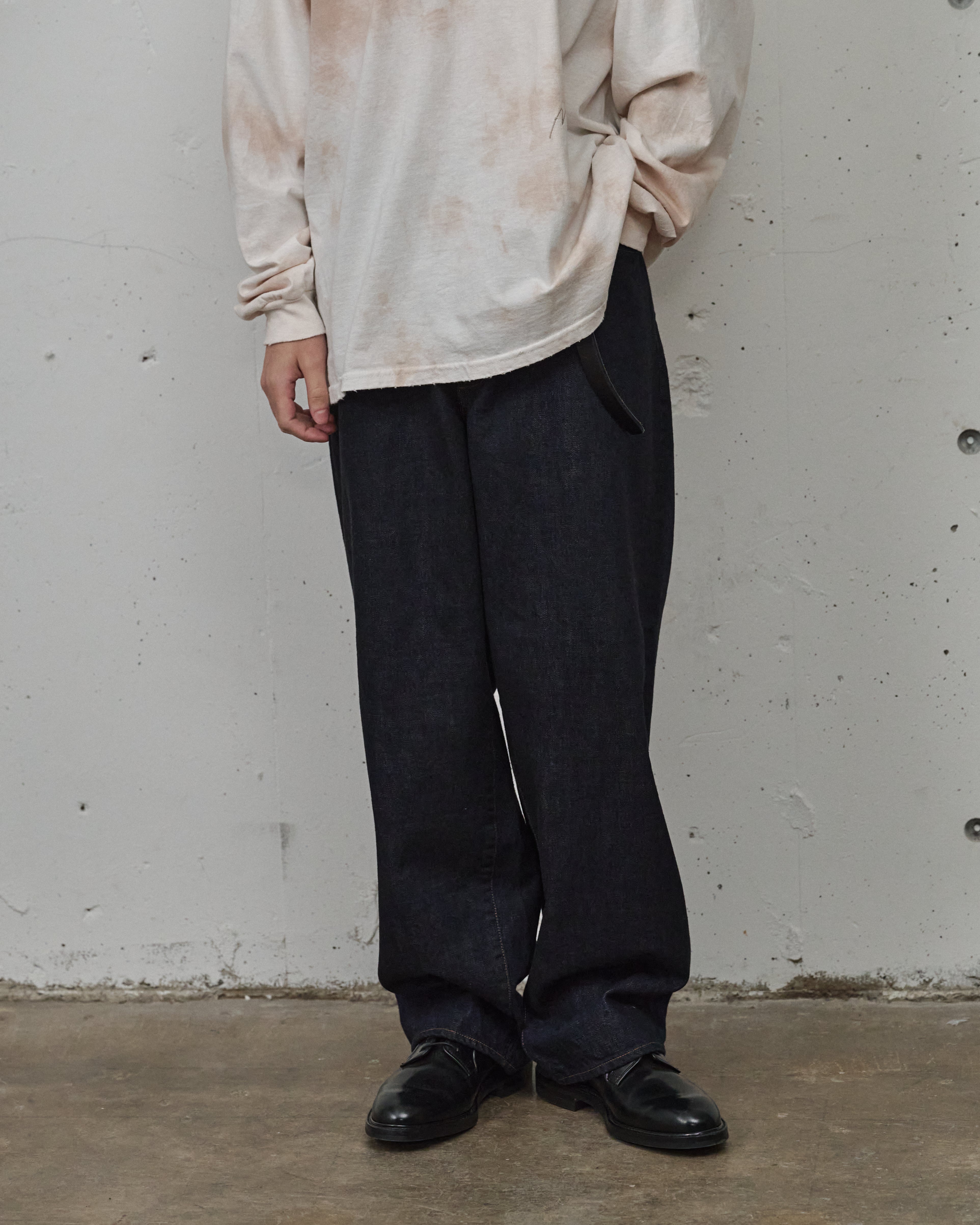 ANCELLM SELVEDGE DENIM STRAIGHT サイズ3 03 SELVEDGE STRAIGHT DENIM PANTS(INDIGO) – ANCELLM