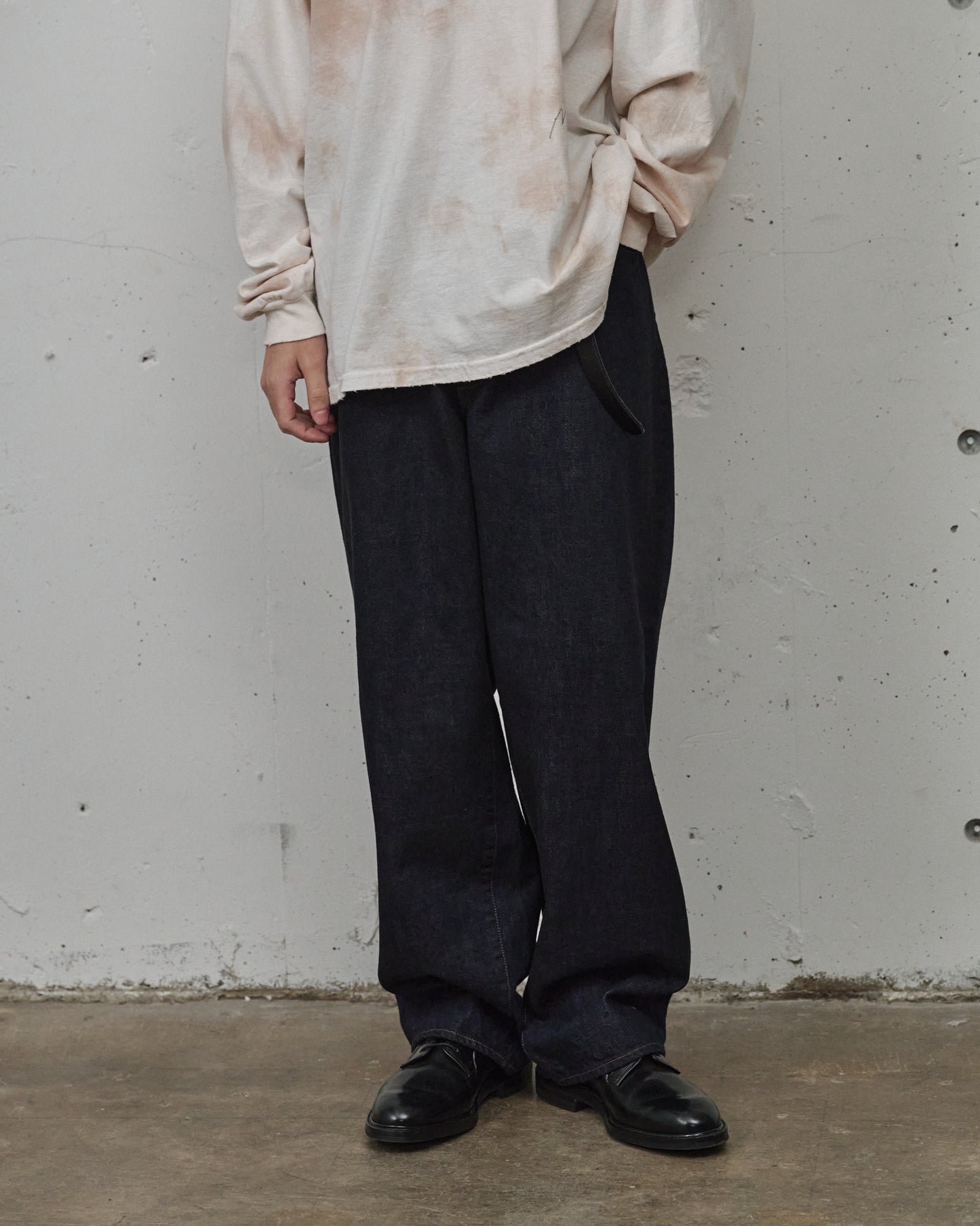 #03 SELVEDGE STRAIGHT DENIM PANTS(INDIGO)