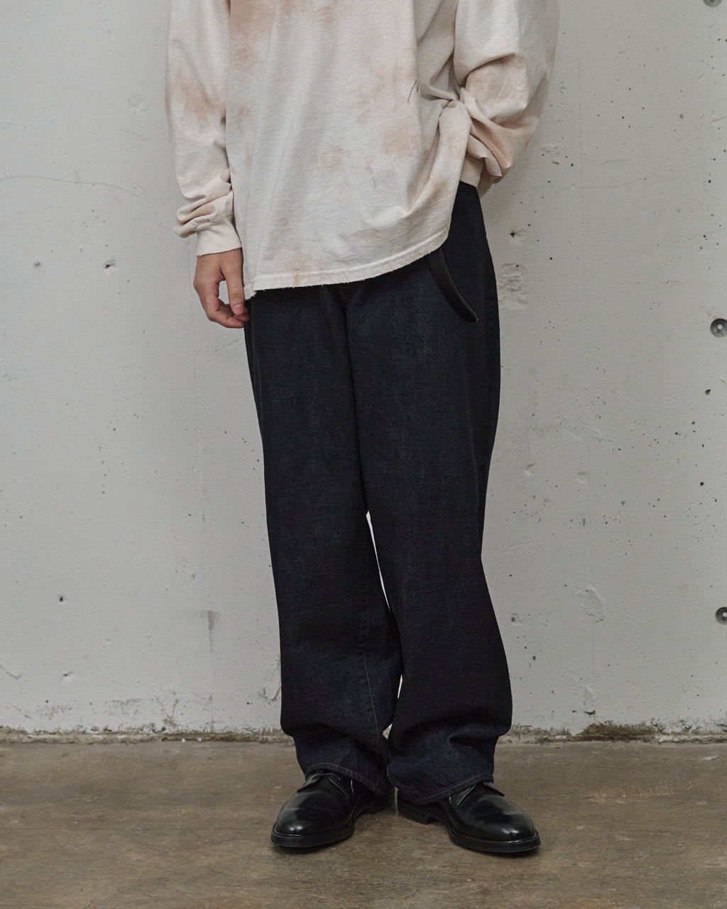 パンツ ancellm DAMAGE SELVEDGE DENIM STRAIGHT 3 03 SELVEDGE STRAIGHT DENIM PANTS(INDIGO) – ANCELLM