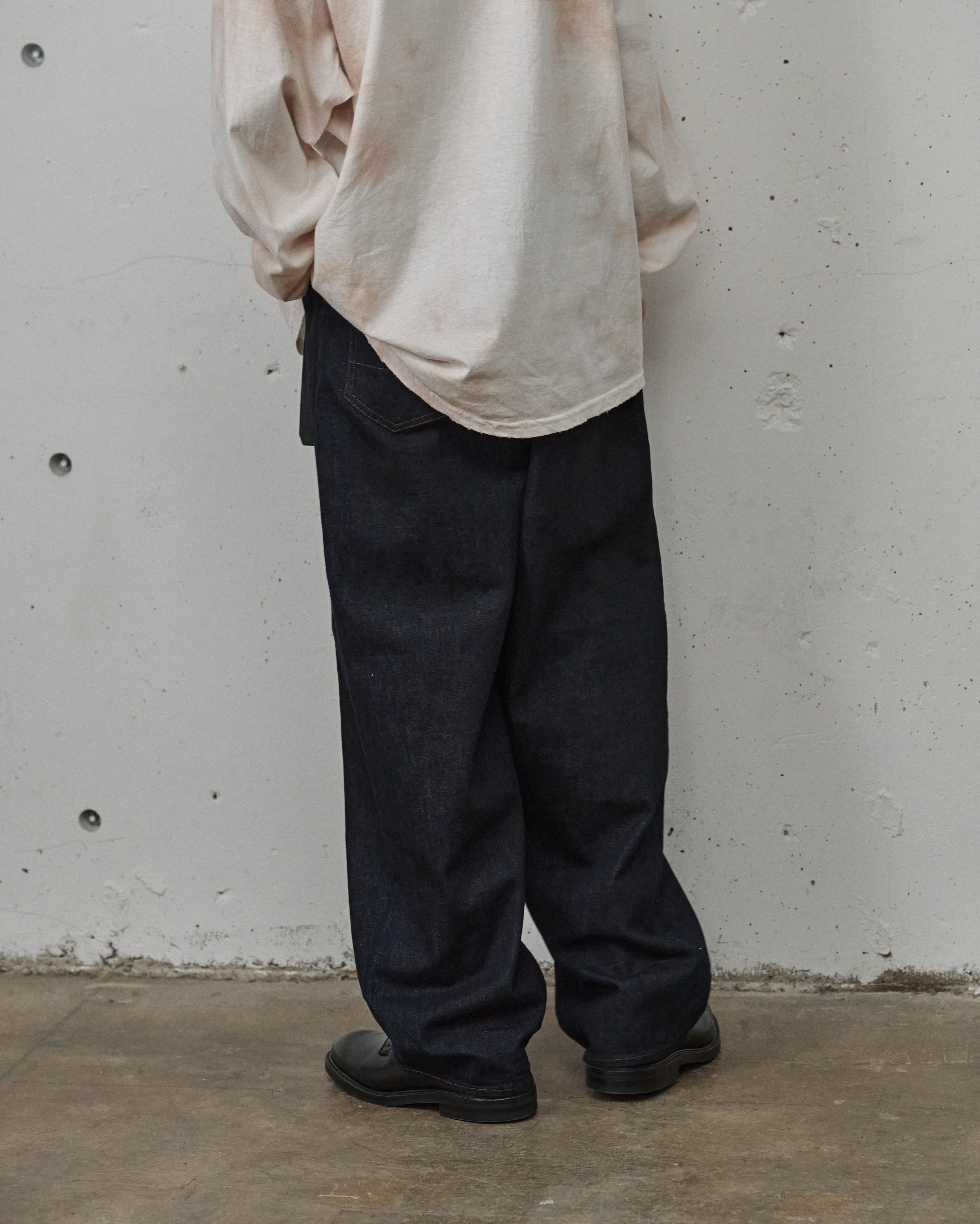 03 SELVEDGE STRAIGHT DENIM PANTS(INDIGO) – ANCELLM