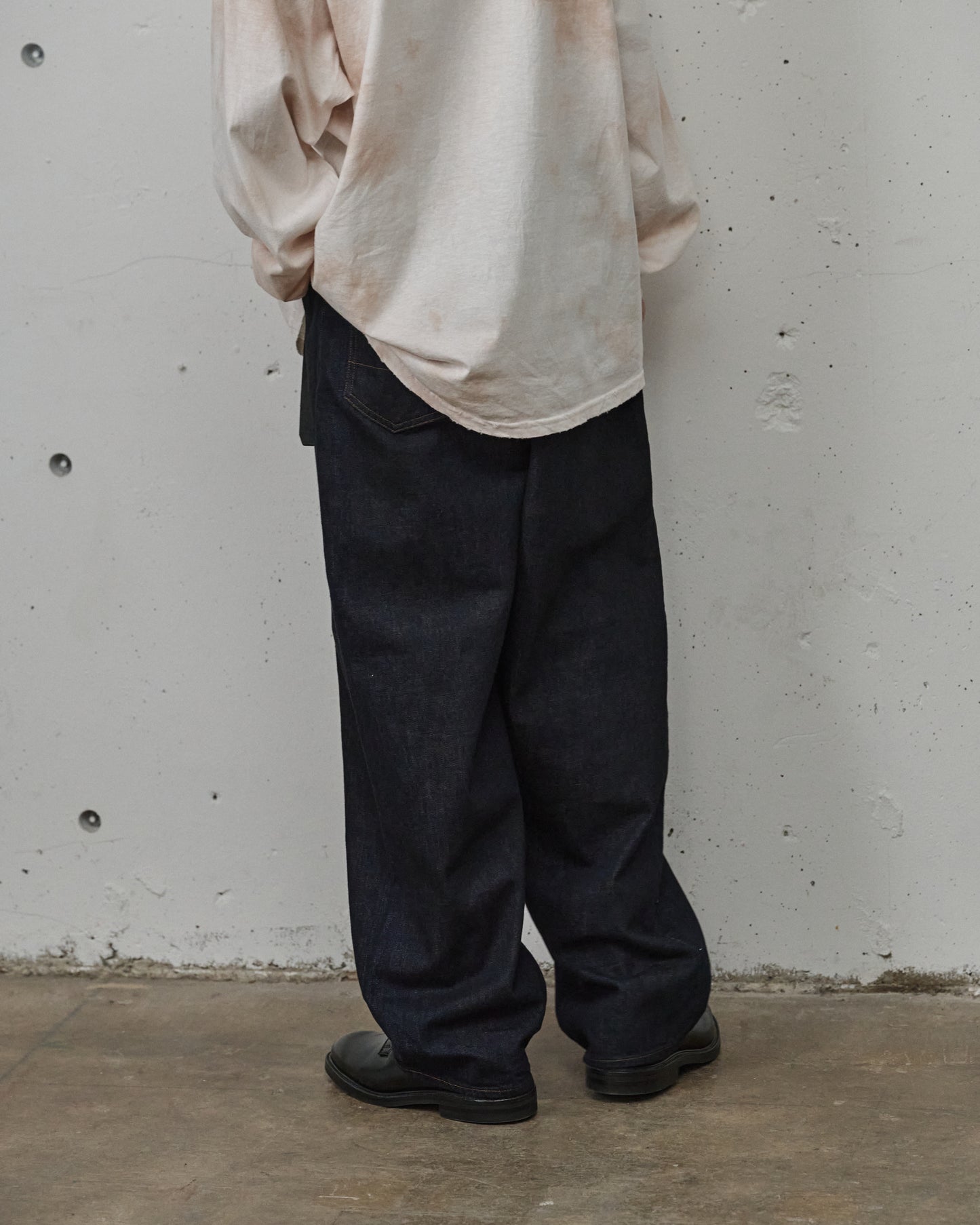 #03 SELVEDGE STRAIGHT DENIM PANTS(INDIGO)
