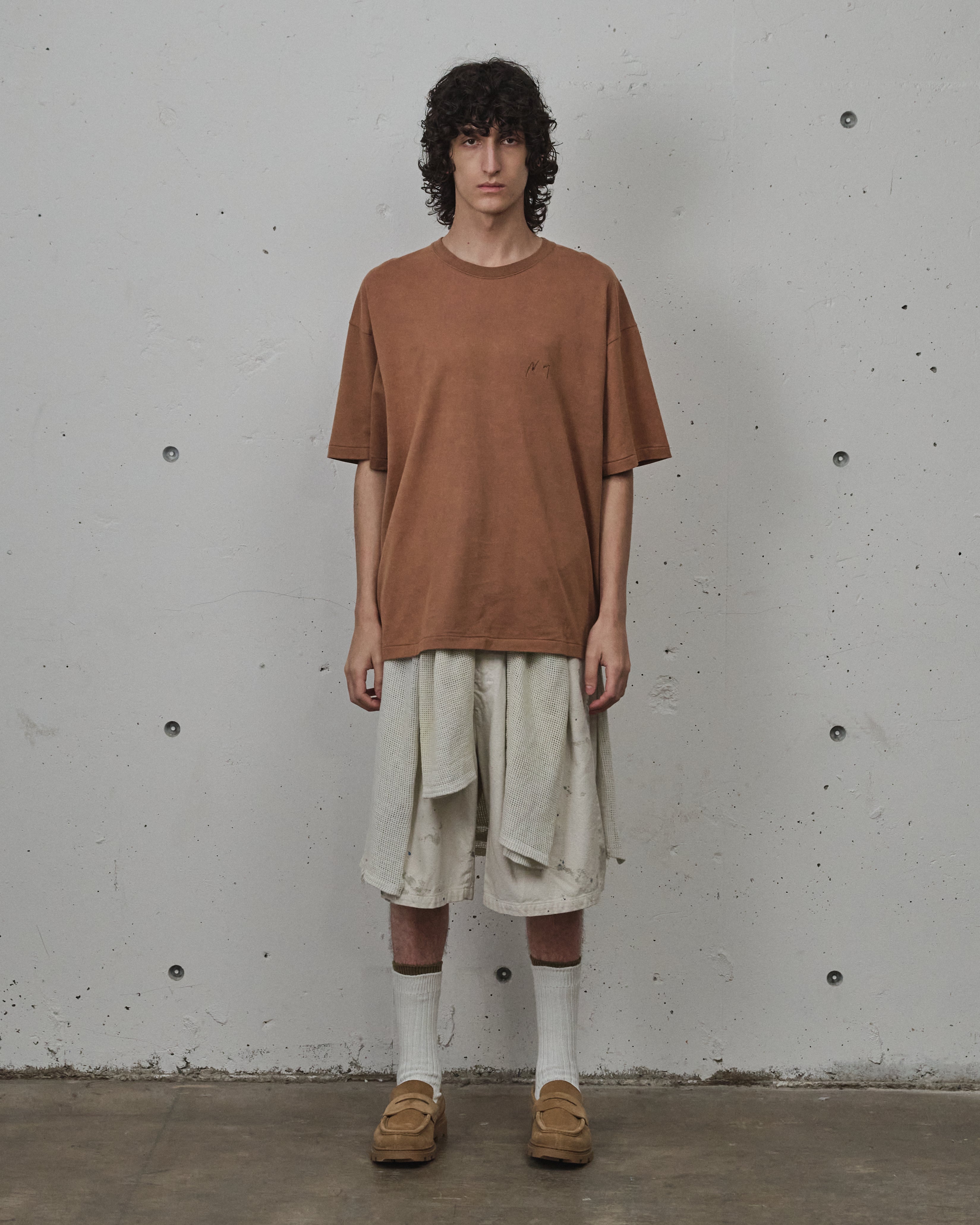 UNEVENNESS MESH LS(WHITE) – ANCELLM