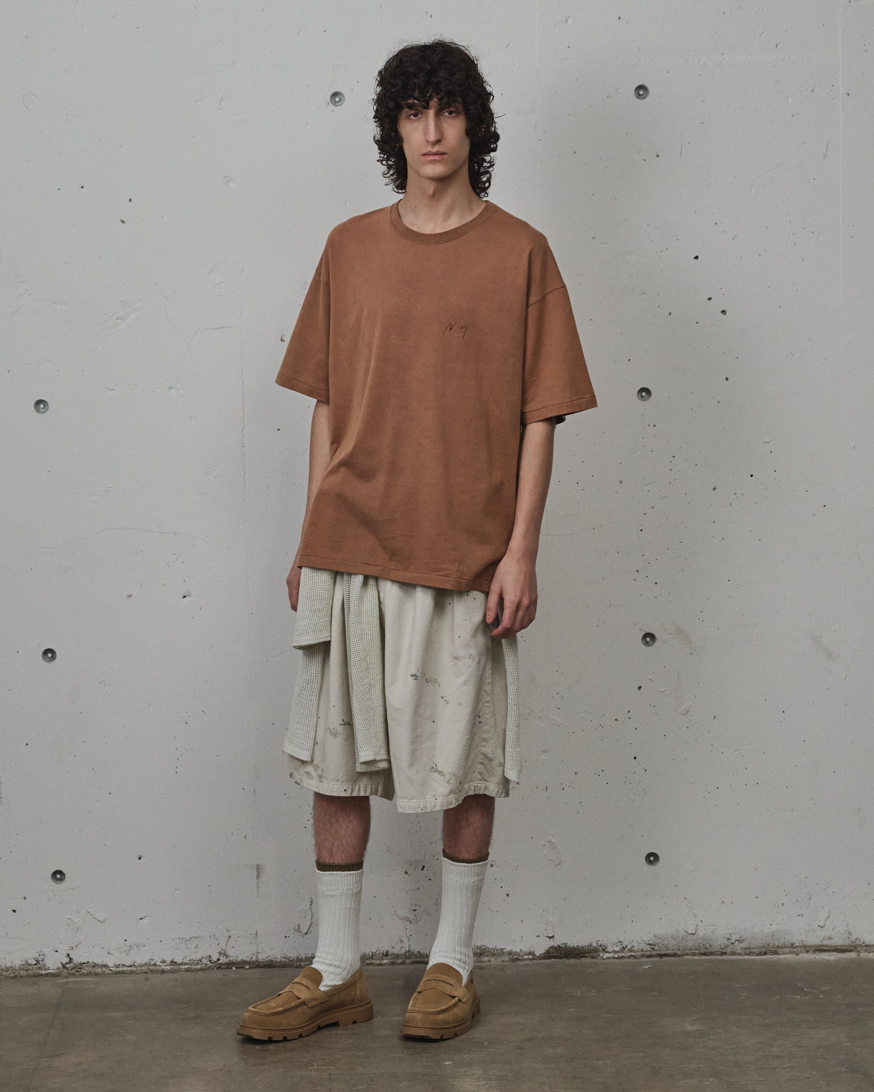 C/R DUCK SHORT PANTS(WHITE) – ANCELLM