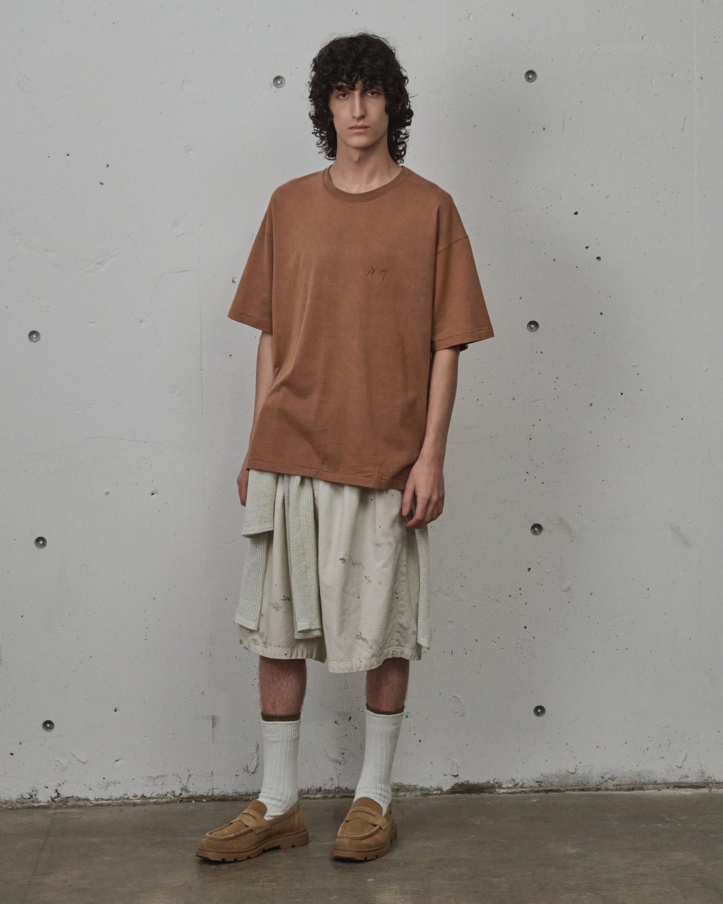 C/R DUCK SHORT PANTS(WHITE)