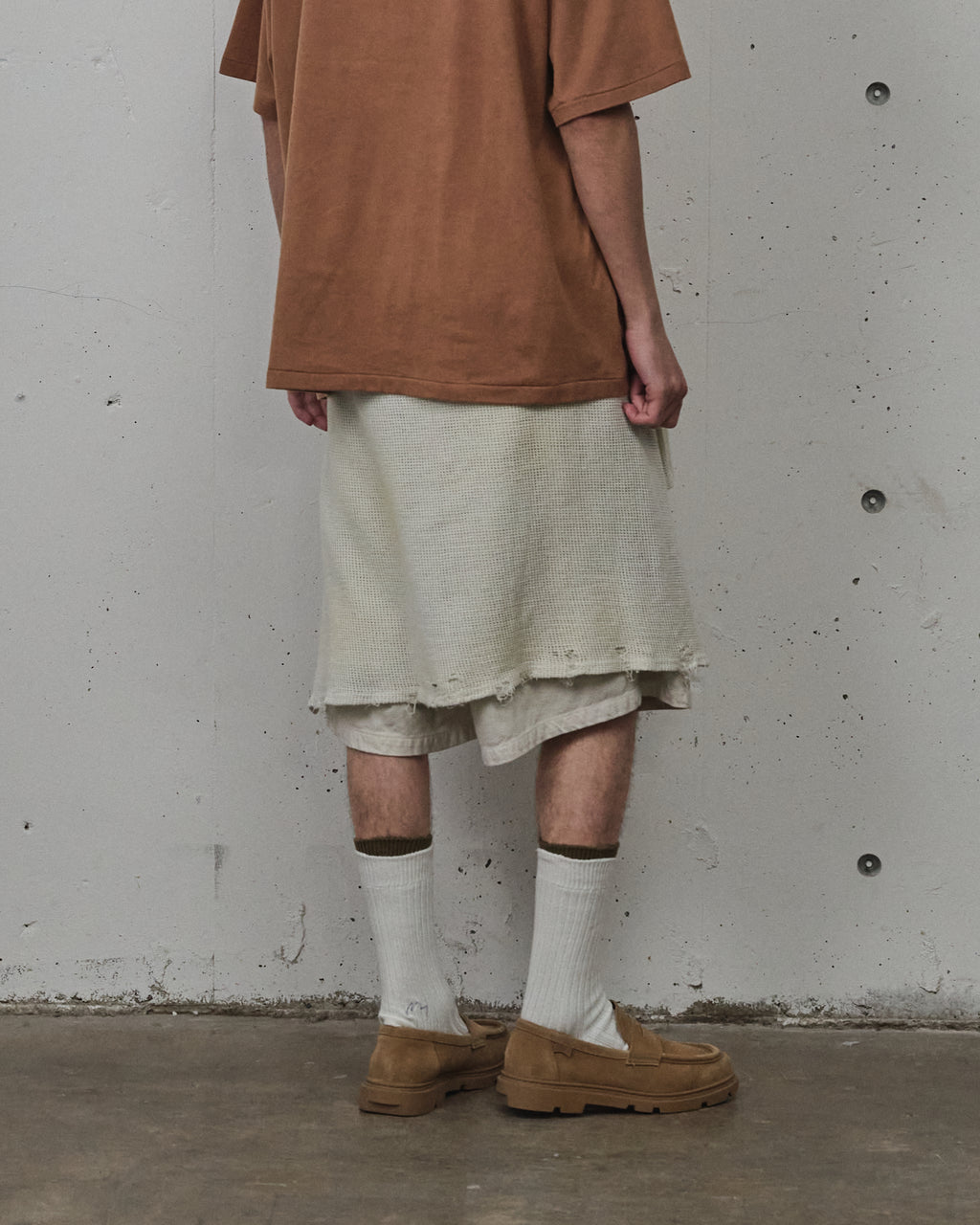 UNEVENNESS MESH LS(WHITE) – ANCELLM