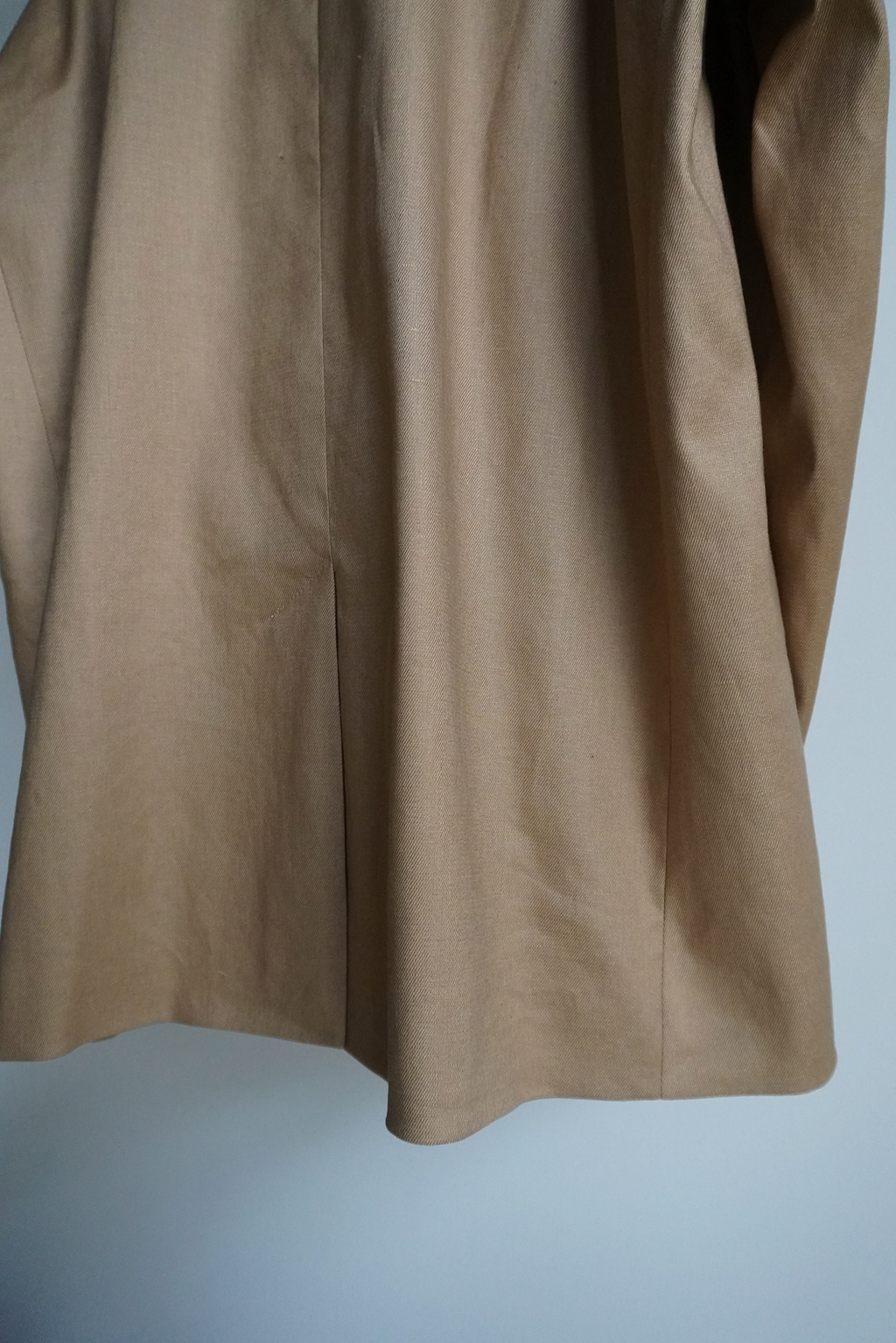 BUTTONLESS TAILORED JACKET(BEIGE)