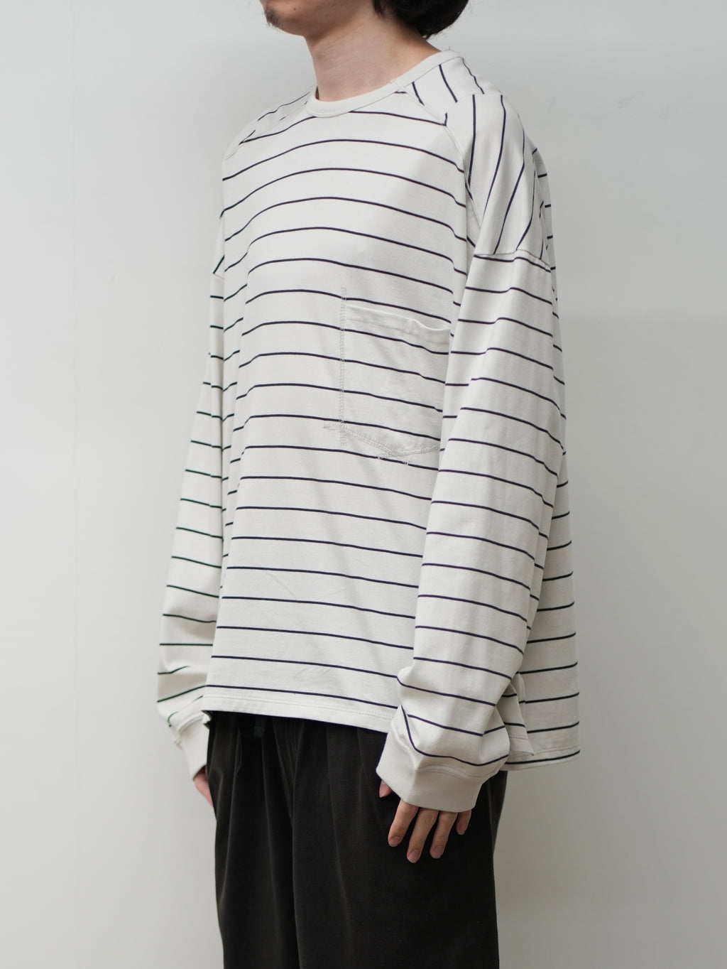 BORDER LS(WHITE) – ANCELLM