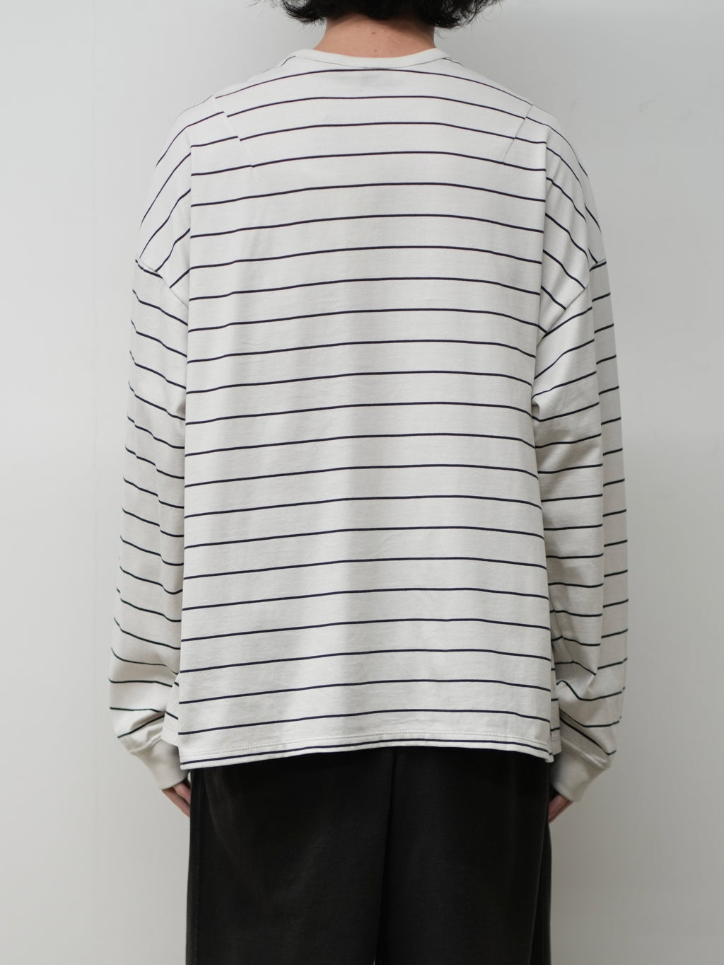 26SS ANCELLM BORDER LS サイズ2 BORDER LS(WHITE) – ANCELLM