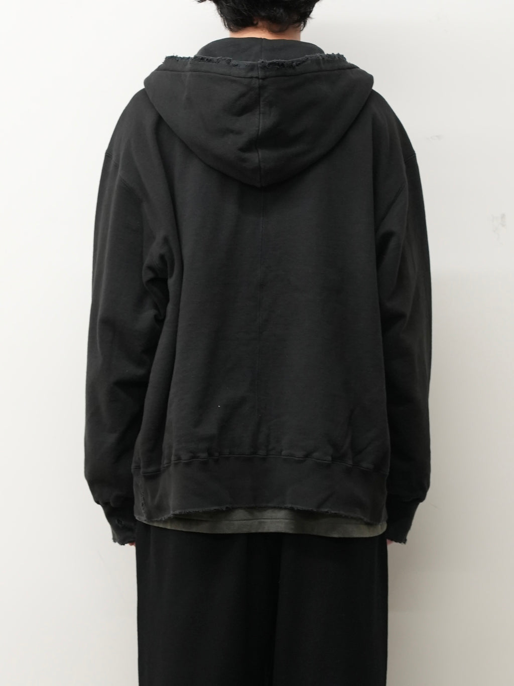 ZIP UP HOODIE(BLACK)