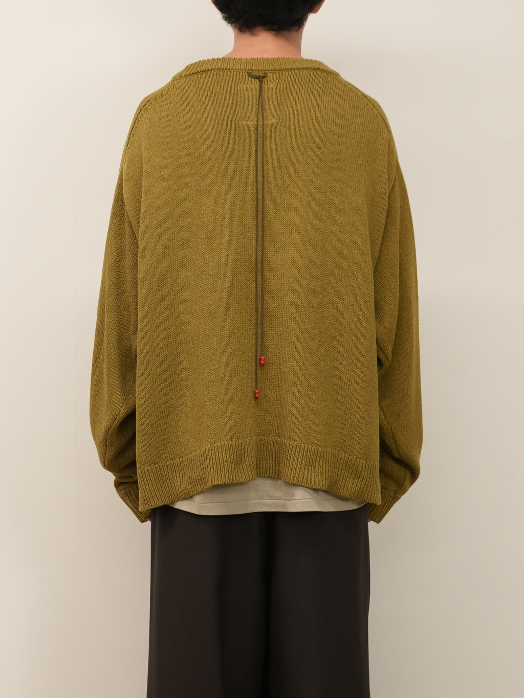 UV NECK KNIT(LIME) – ANCELLM UV NECK KNIT(LIME) – ANCELLM