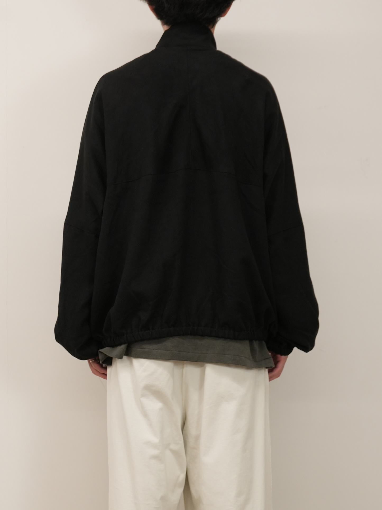 VEGAN SUEDE KIMONO BLOUSON(BLACK) – ANCELLM VEGAN SUEDE KIMONO BLOUSON(BLACK) – ANCELLM