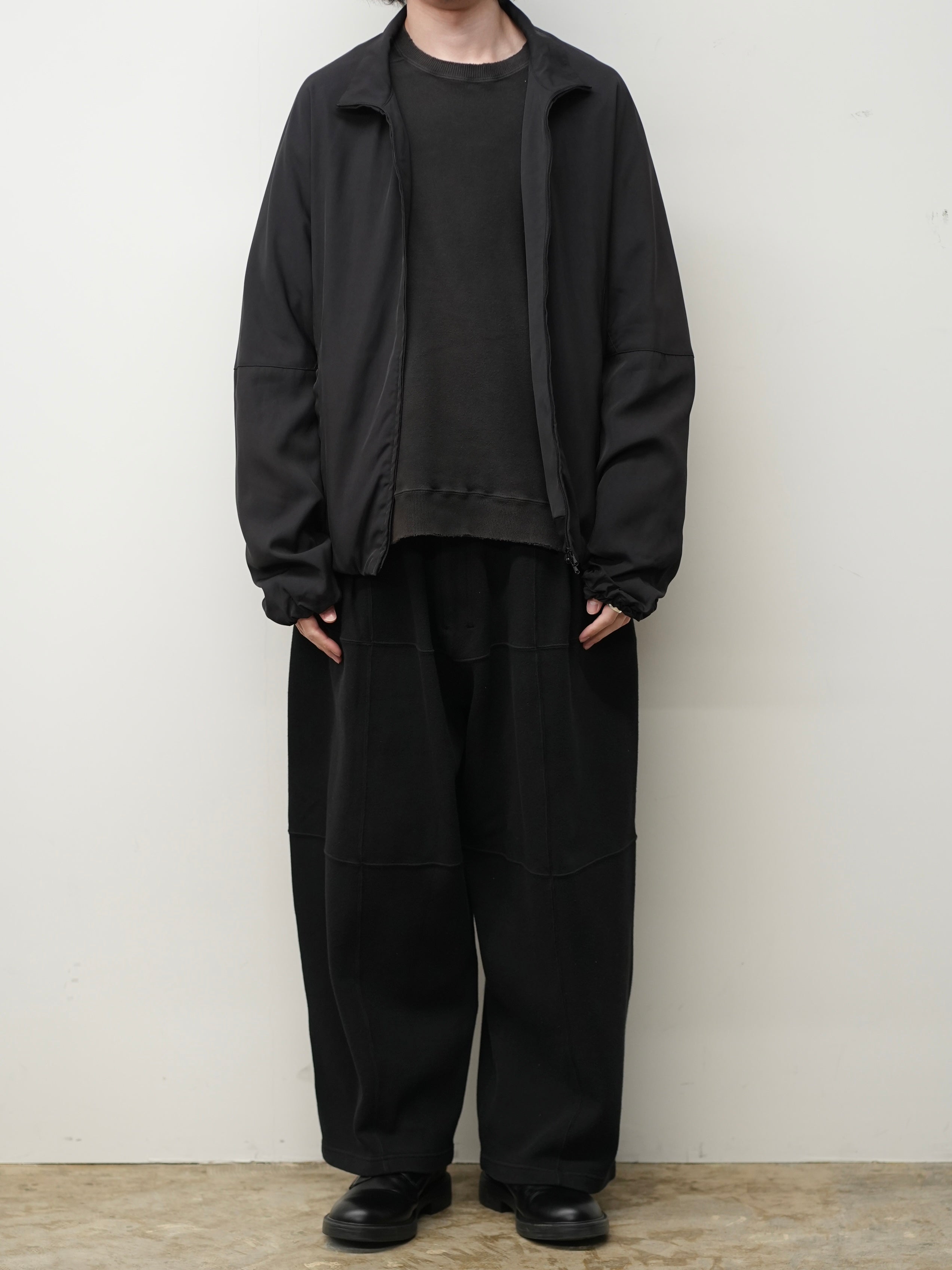 TUCK KIMONO BLOUSON(BLACK) – ANCELLM