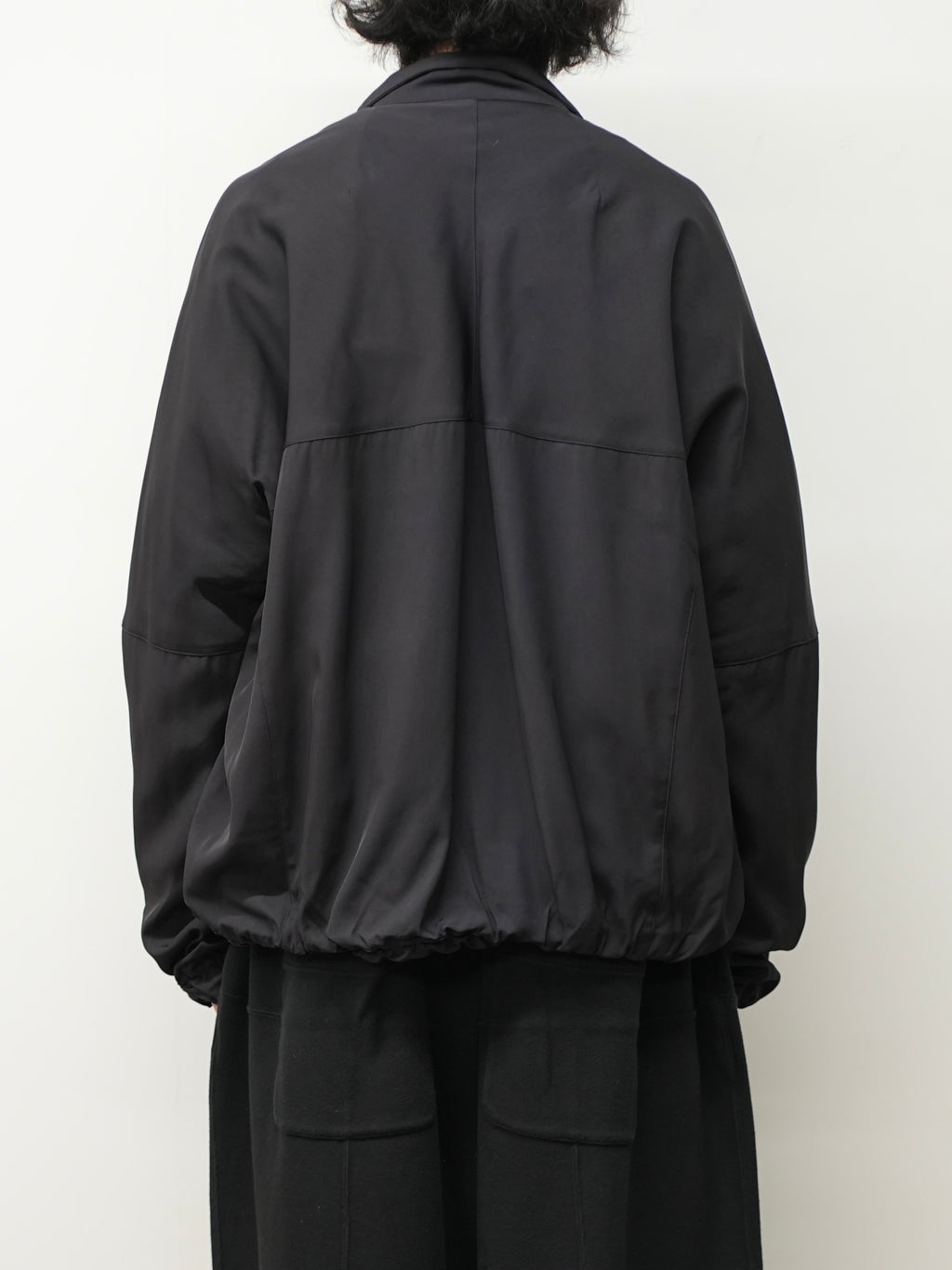 ジャケット・アウター ANCELLM TUCK KIMONO BLOUSON 2 26SS TUCK KIMONO BLOUSON(BLACK) – ANCELLM