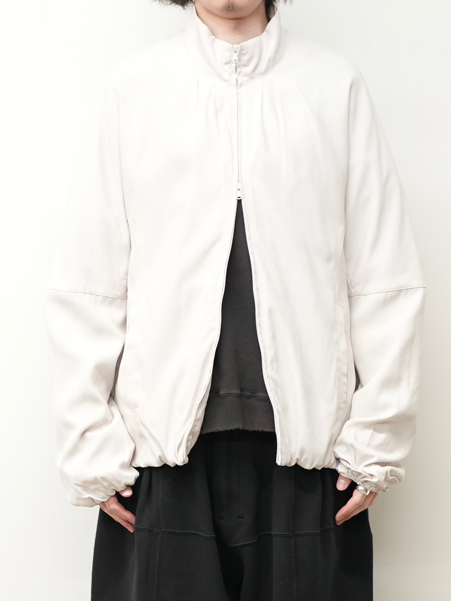 ジャケット・アウター TUCK KIMONO BLOUSON(D.WHITE) TUCK KIMONO BLOUSON(D.WHITE) – ANCELLM