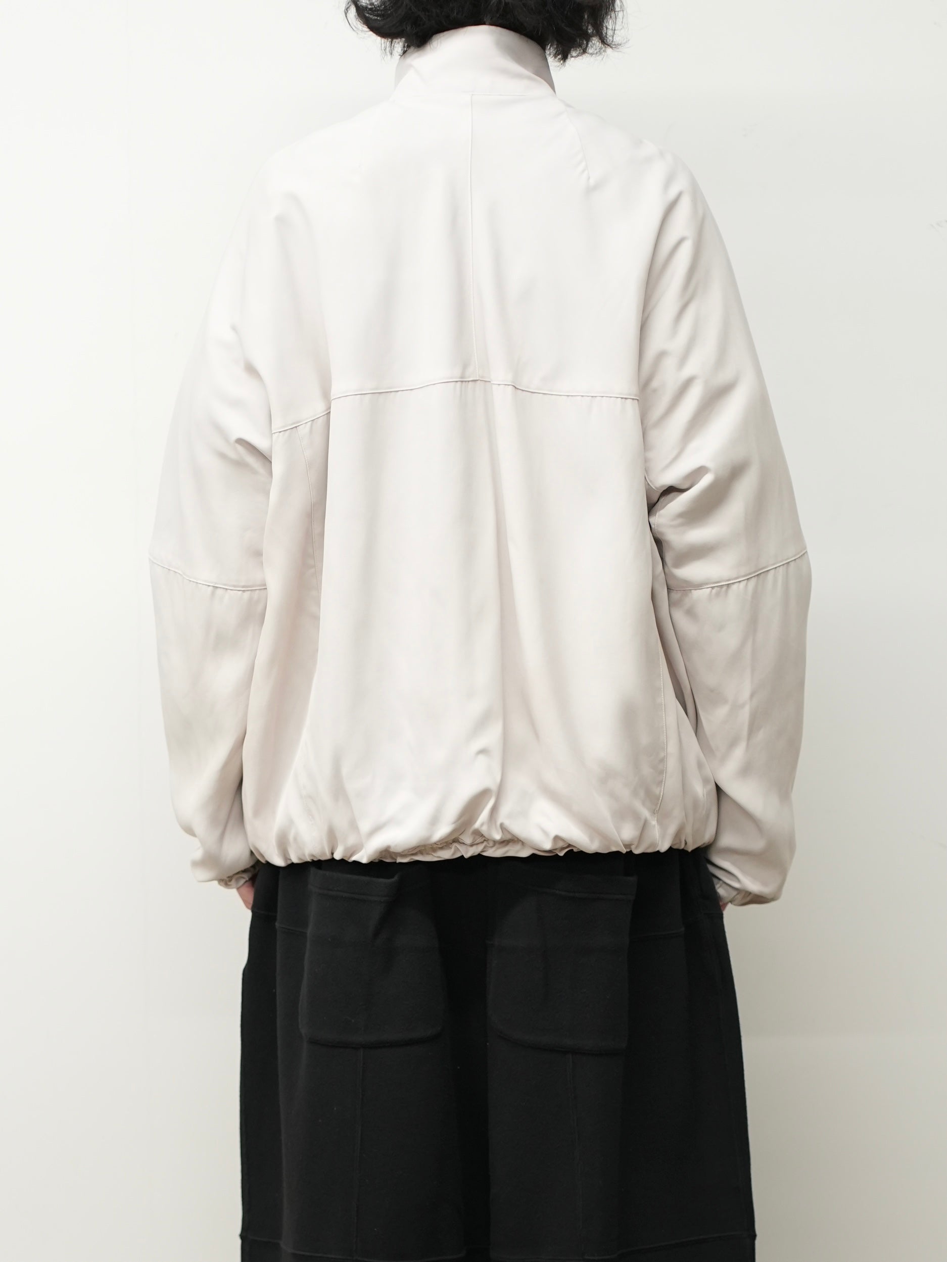 TUCK KIMONO BLOUSON(D.WHITE) – ANCELLM