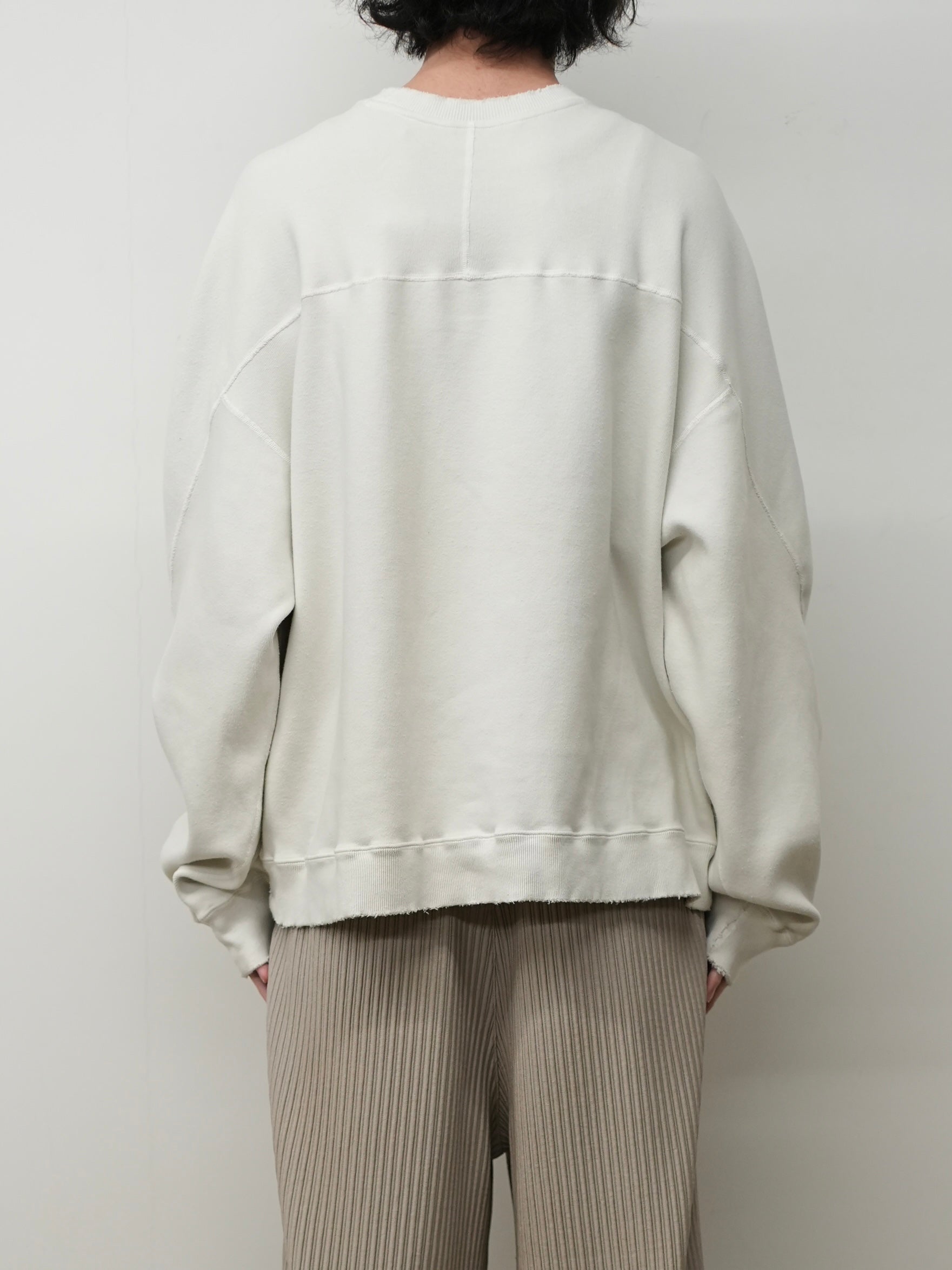 SMOOTH SWEAT SHIRT(OFF) – ANCELLM