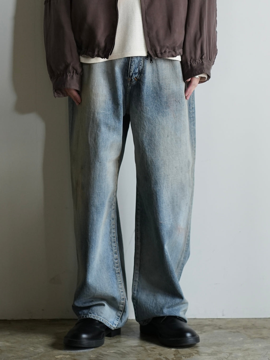 #01 MIDTAPERED 5P DENIM PANTS(INDIGO)