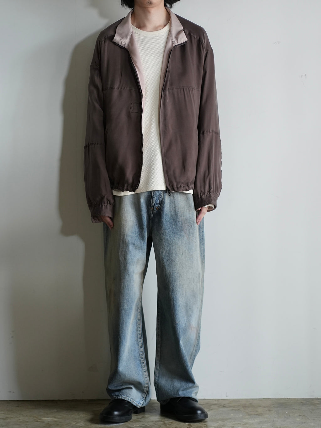 01 MIDTAPERED 5P DENIM PANTS(INDIGO) – ANCELLM