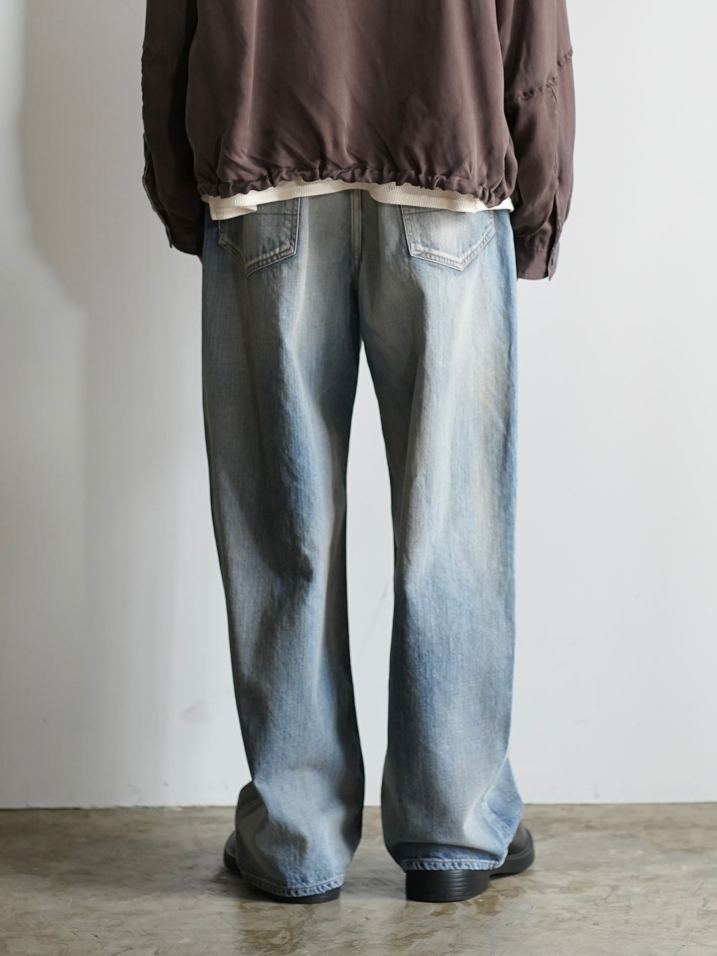 #01 MIDTAPERED 5P DENIM PANTS(INDIGO)