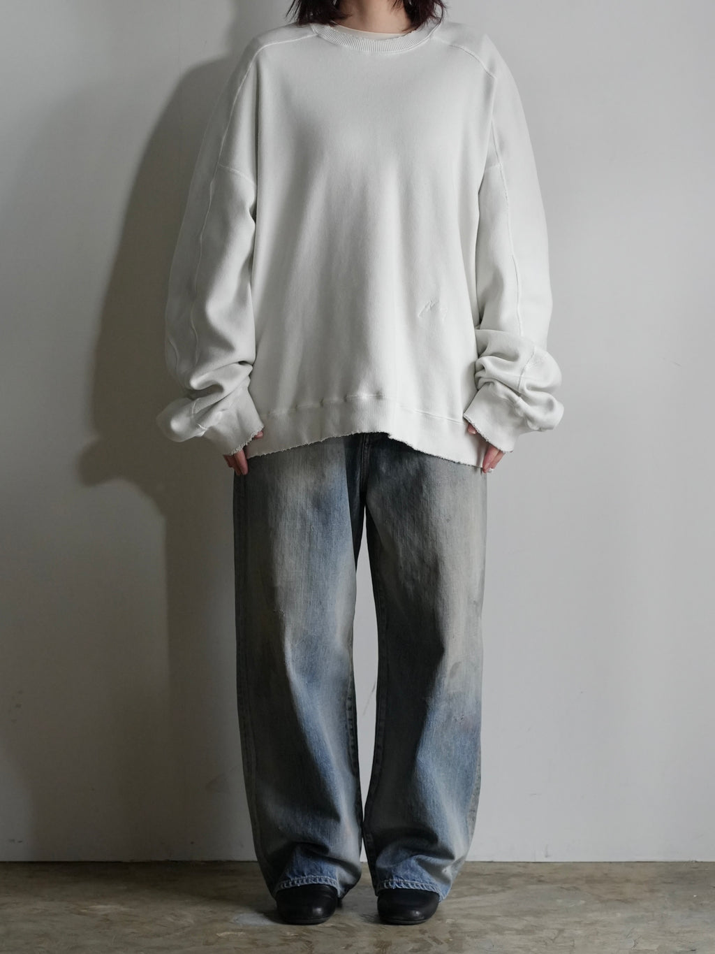 パンツ ancellm midtapered 5p denim pants indigo 01 MIDTAPERED 5P DENIM PANTS(INDIGO) – ANCELLM