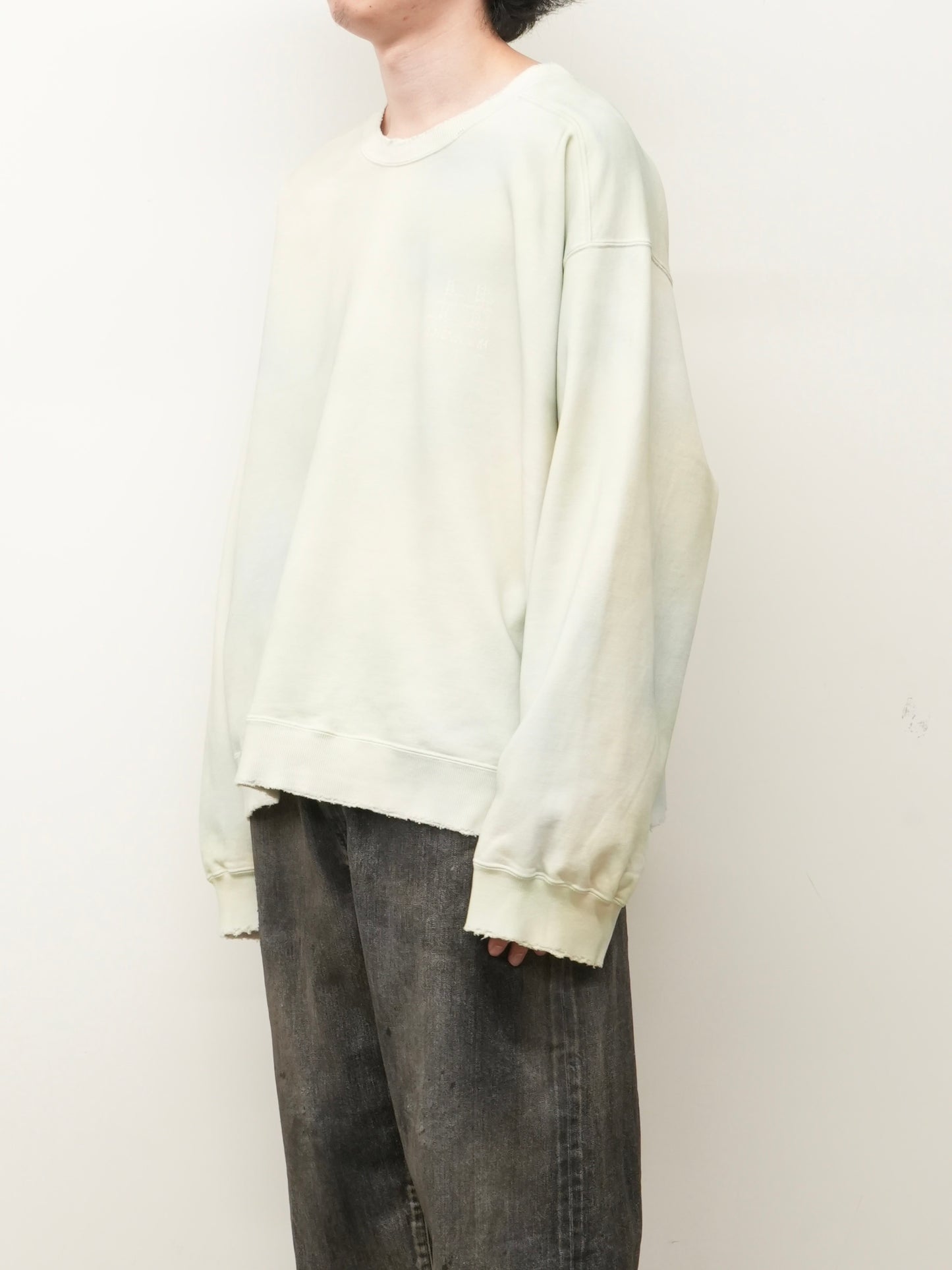 BRIDGE SWEAT SHIRT(LAKE)