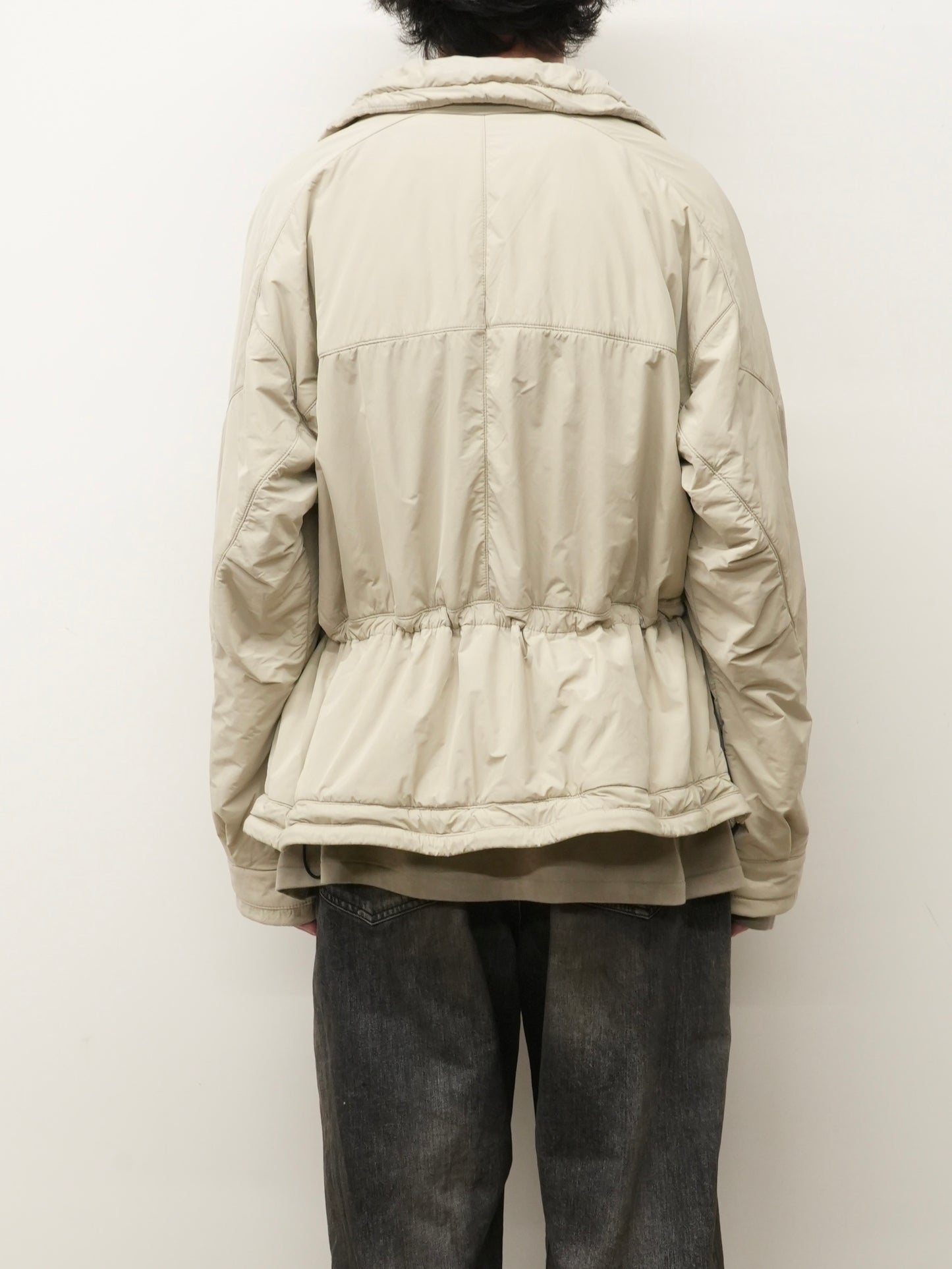 PADDING PULLOVER JACKET(BEIGE)