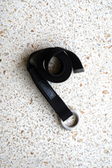 RING NARROW BELT(BLACK)