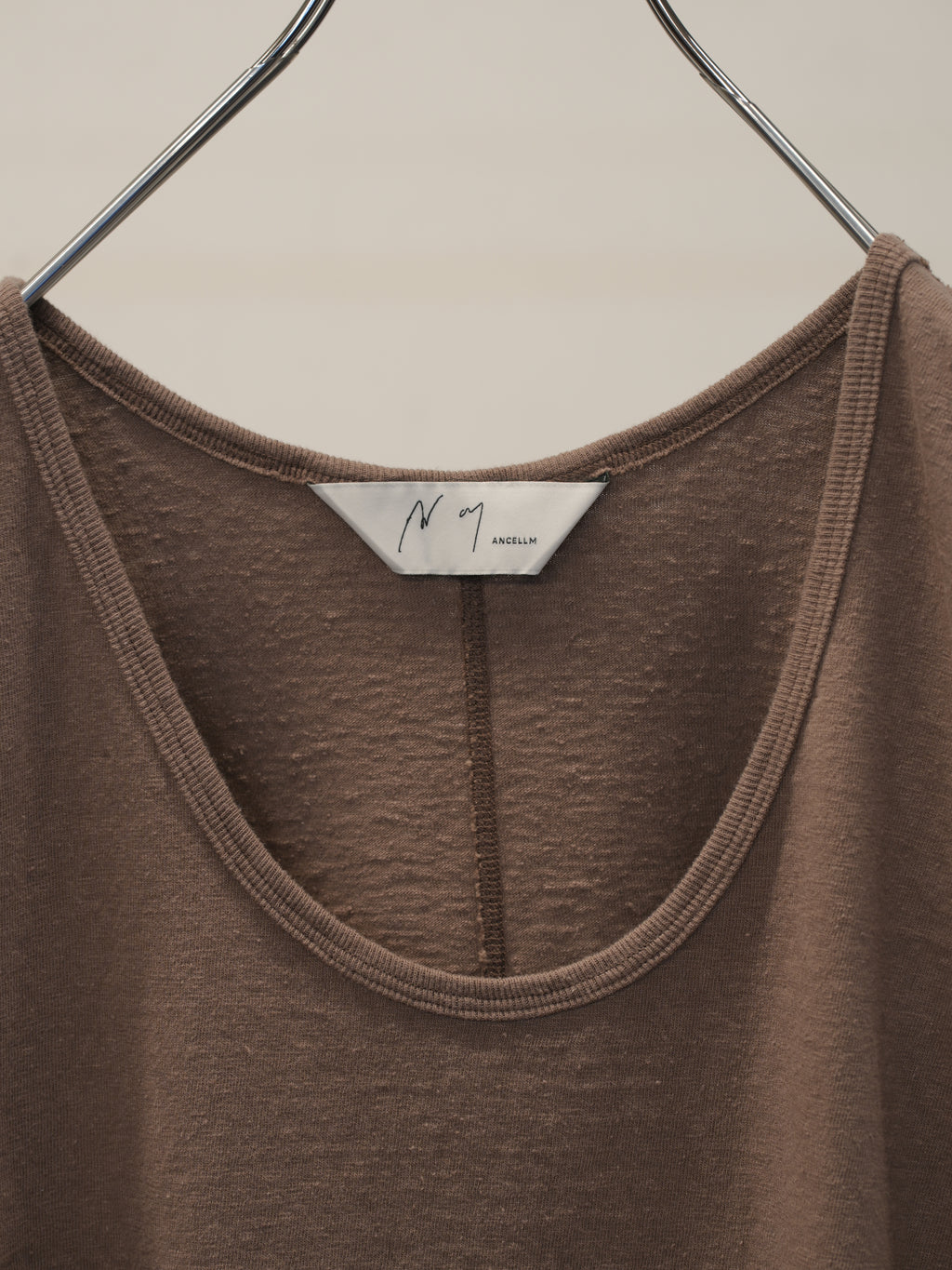 ANC BASIC TANK TOP(BROWN)