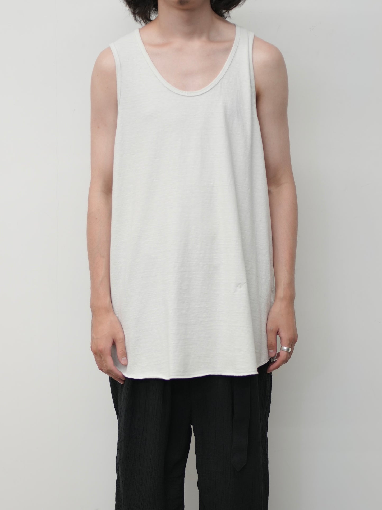 ANC BASIC TANK TOP(WHITE)