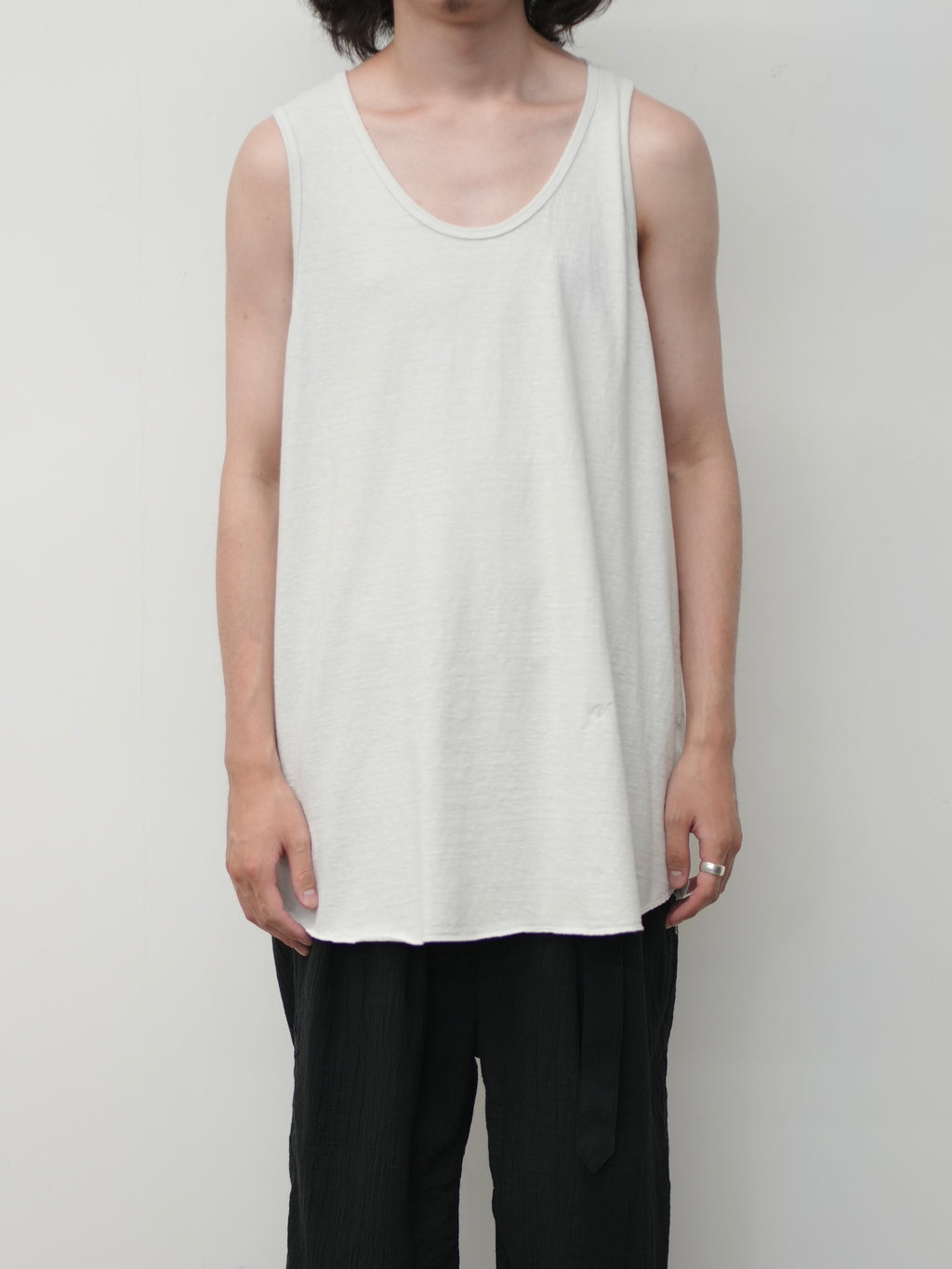 ANC BASIC TANK TOP(WHITE)