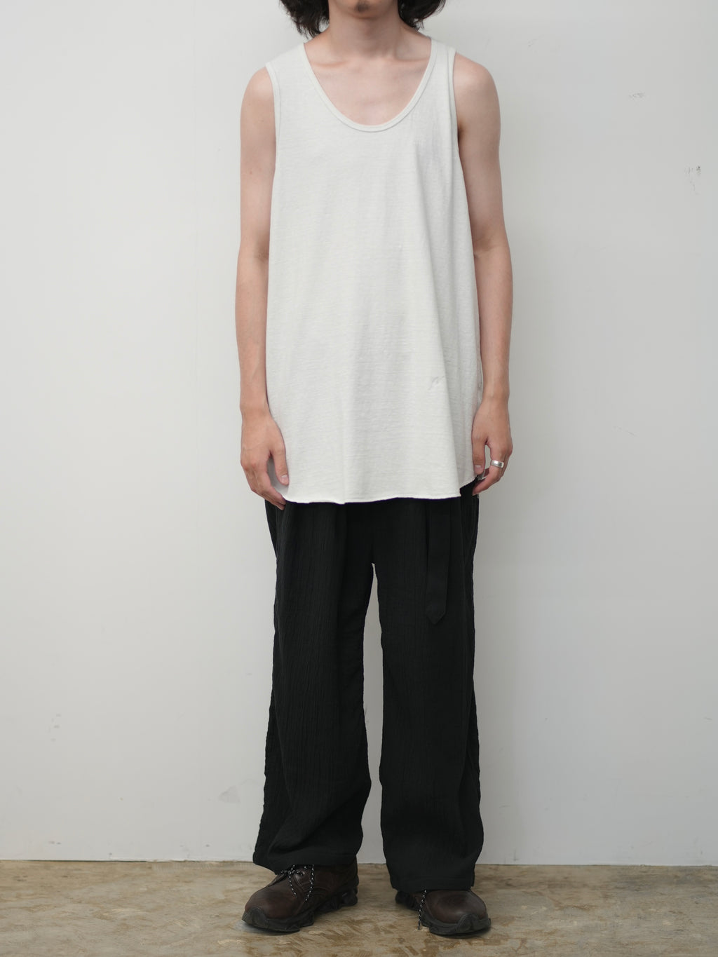 ANC BASIC TANK TOP(WHITE)