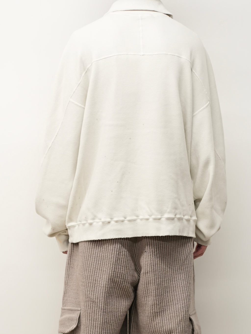 SMOOTH KNIT PULLOVER SHIRT(GRAY)