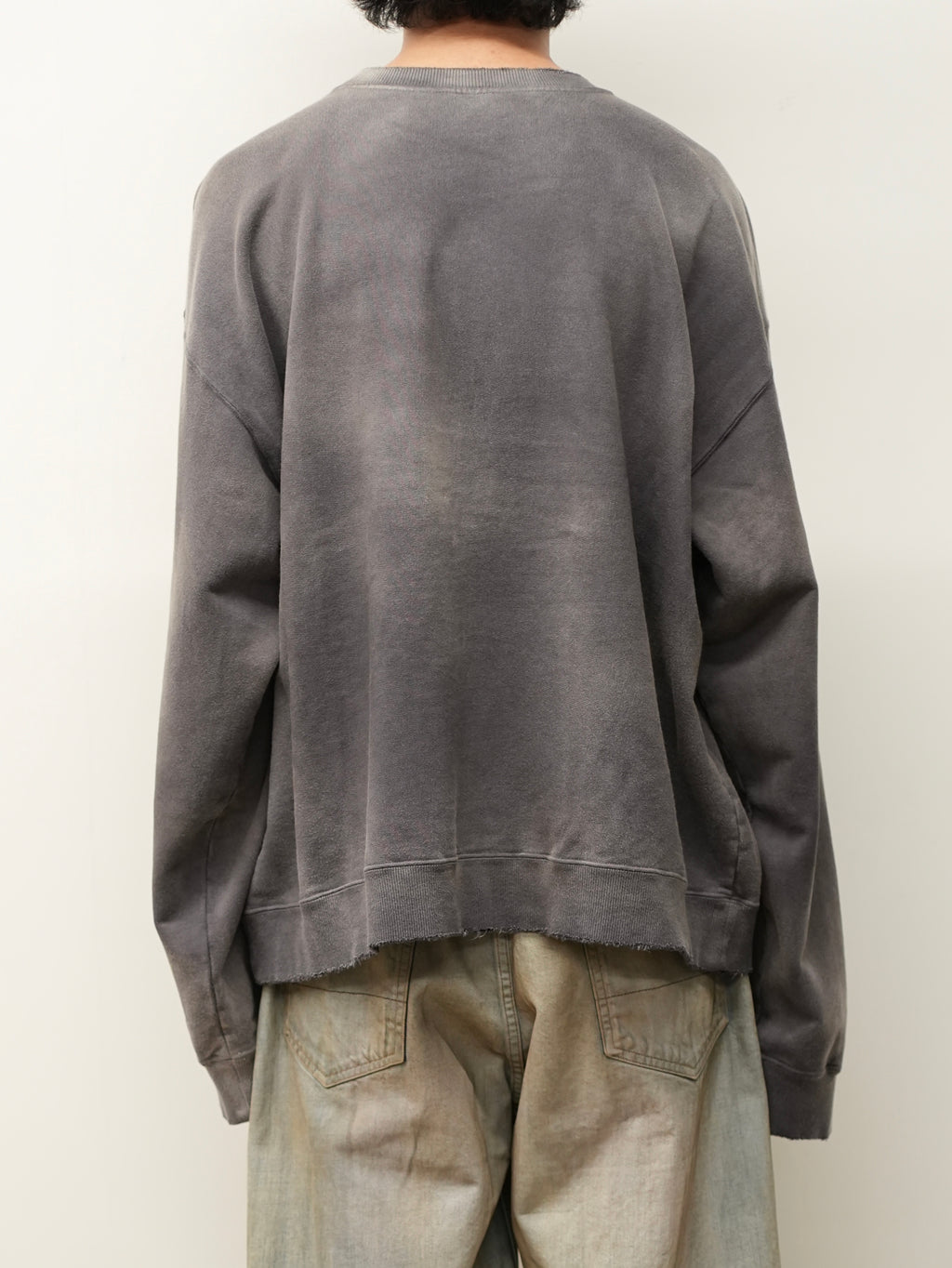 UNEVENNESS SWEAT SHIRT(D.PLUM)