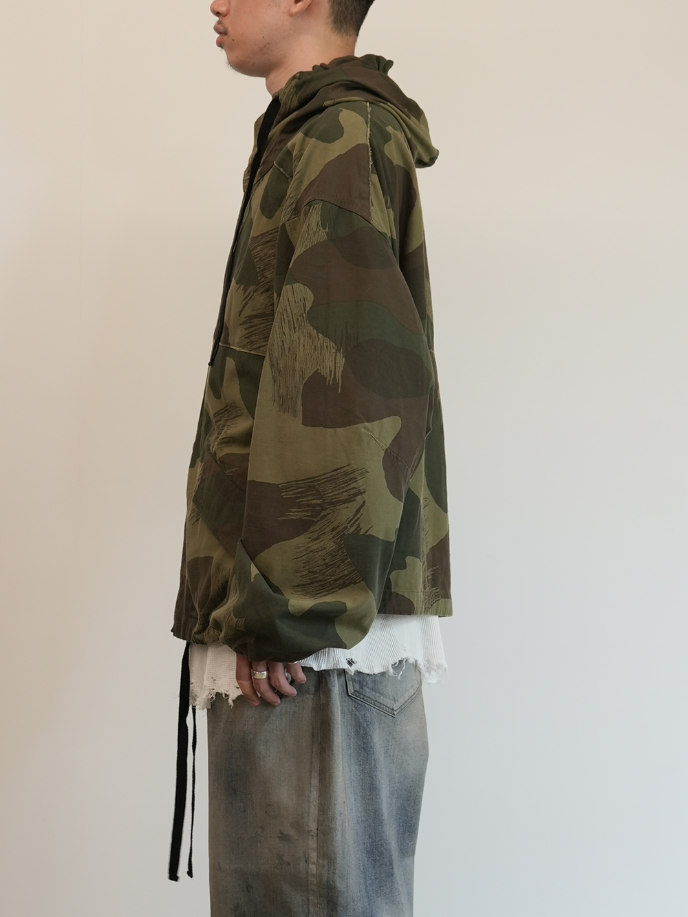 CAMO HOODIE JACKET(B.S CAMO)