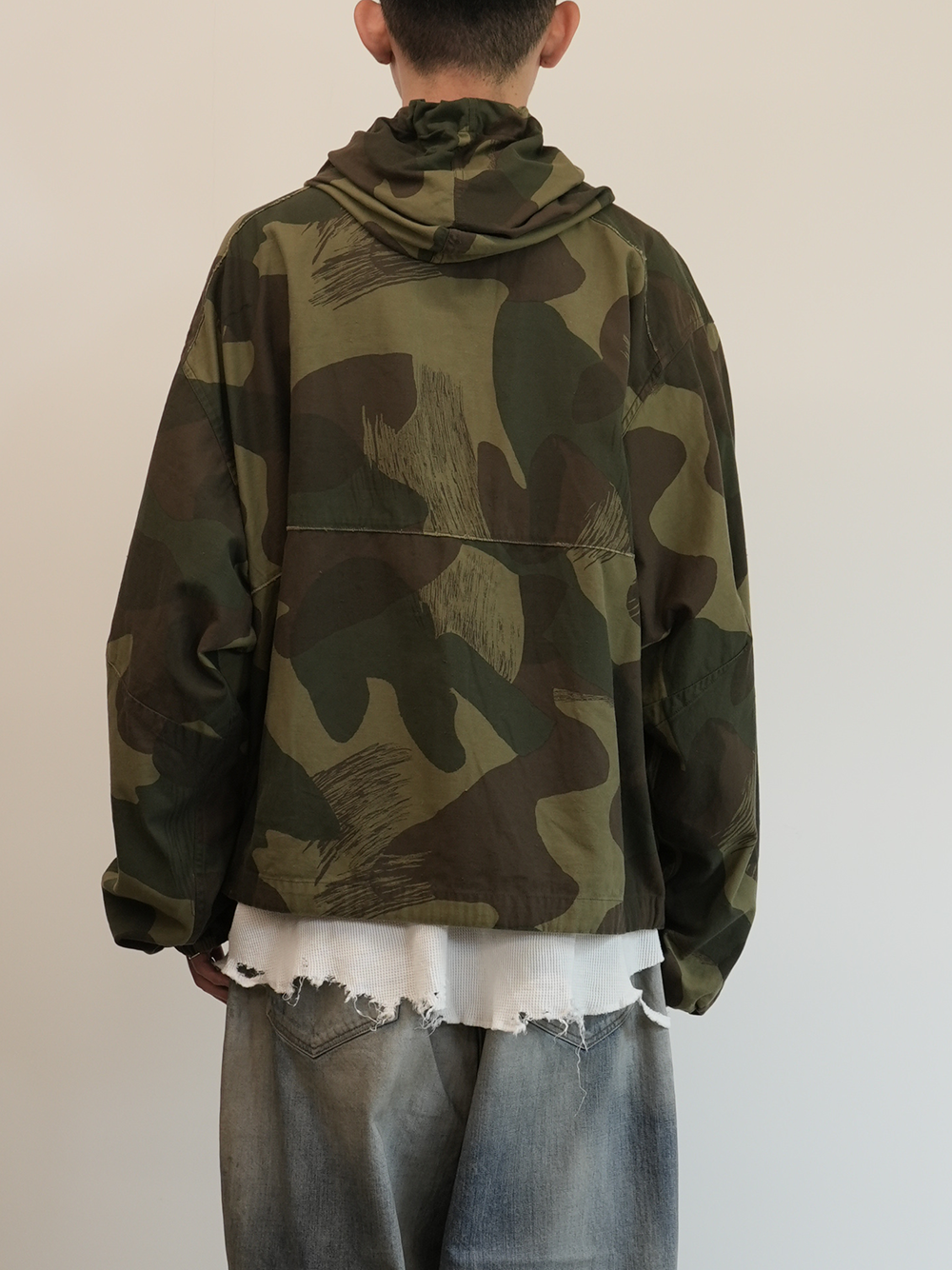 CAMO HOODIE JACKET(B.S CAMO)