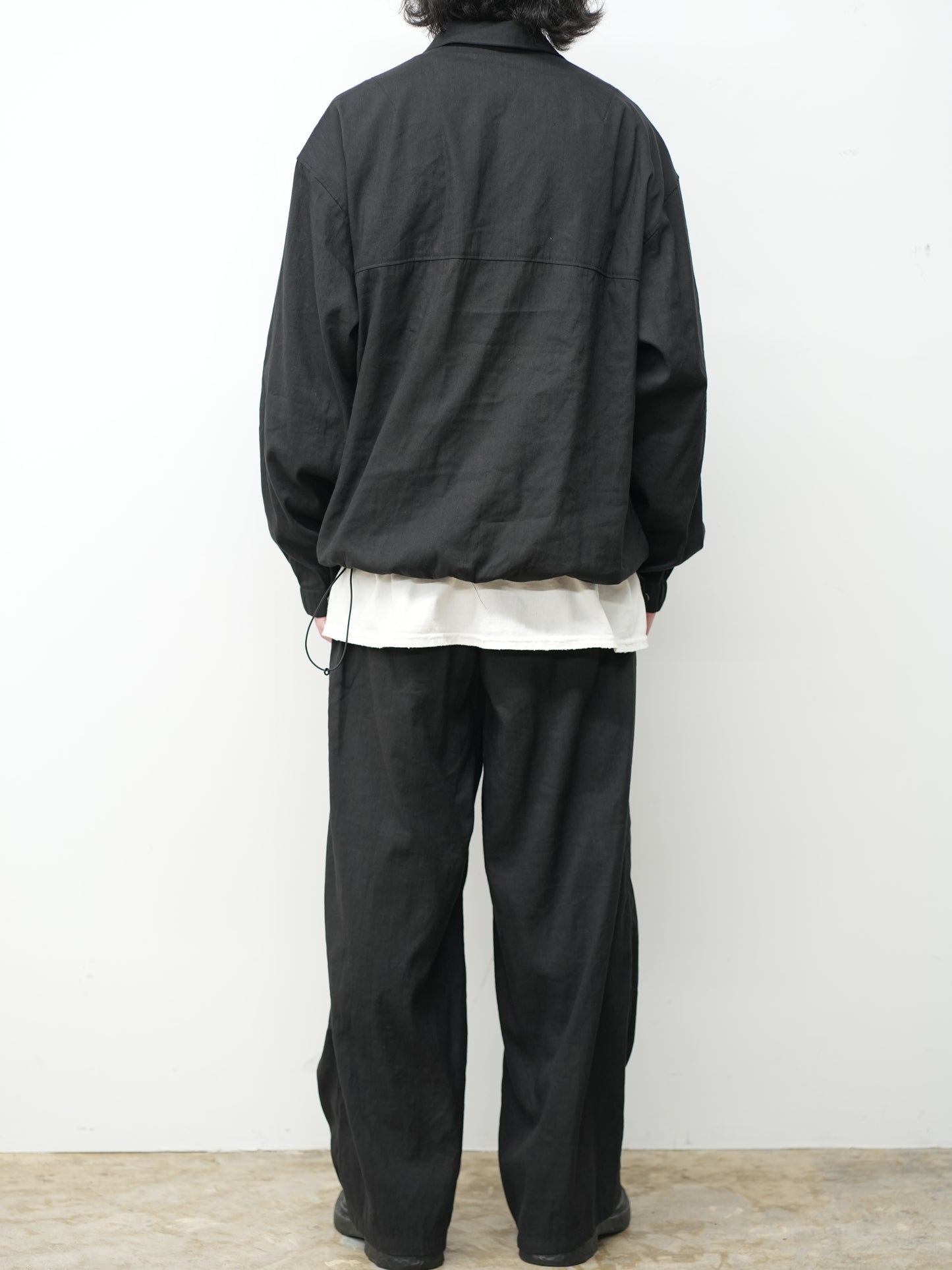 L/N PULLOVER SHIRT(BLACK)