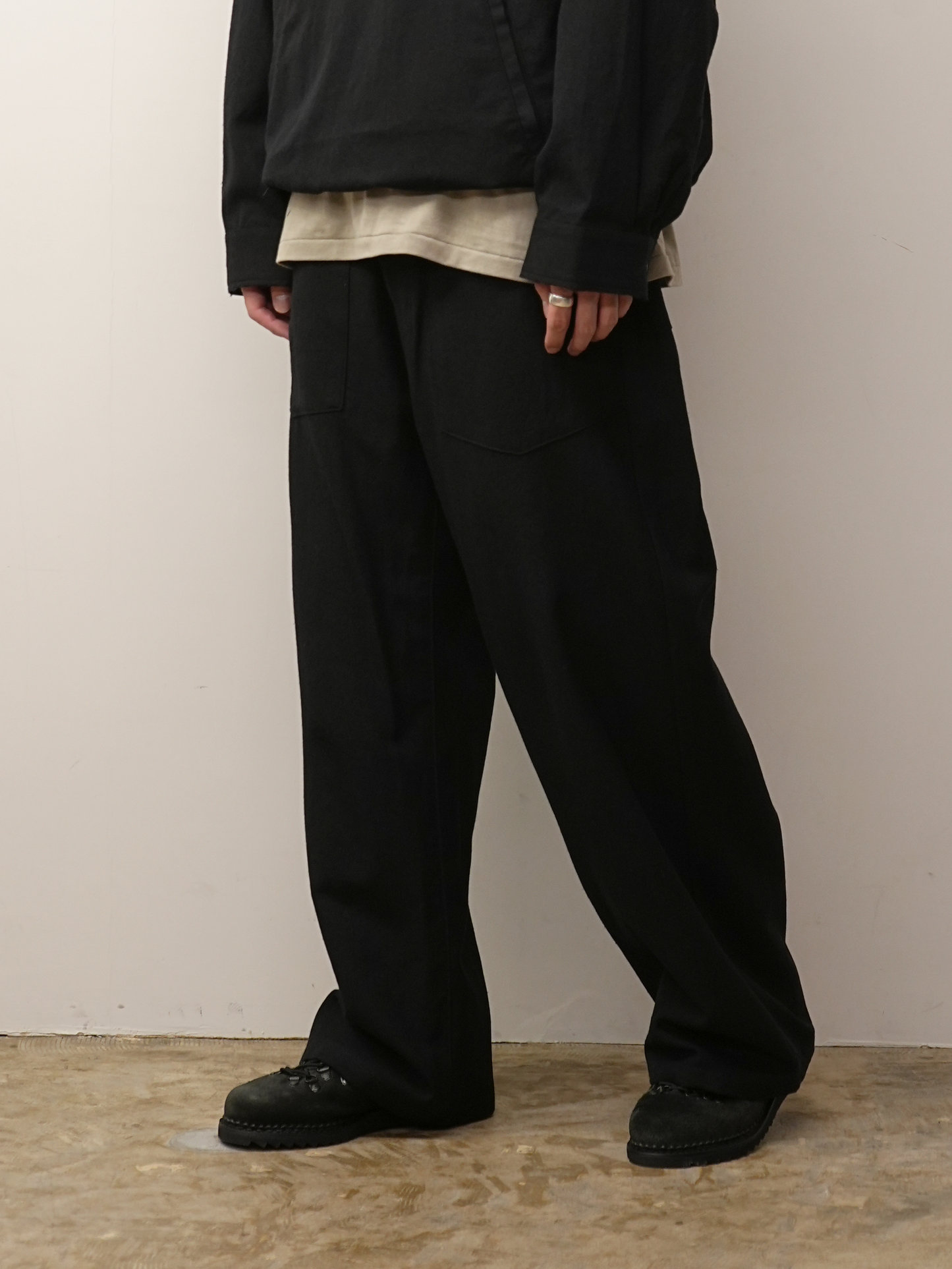 W/S BAKER PANTS(BLACK)