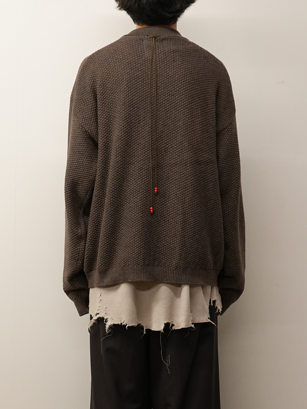 SKIPPER KNIT(BROWN) – ANCELLM SKIPPER KNIT(BROWN) – ANCELLM